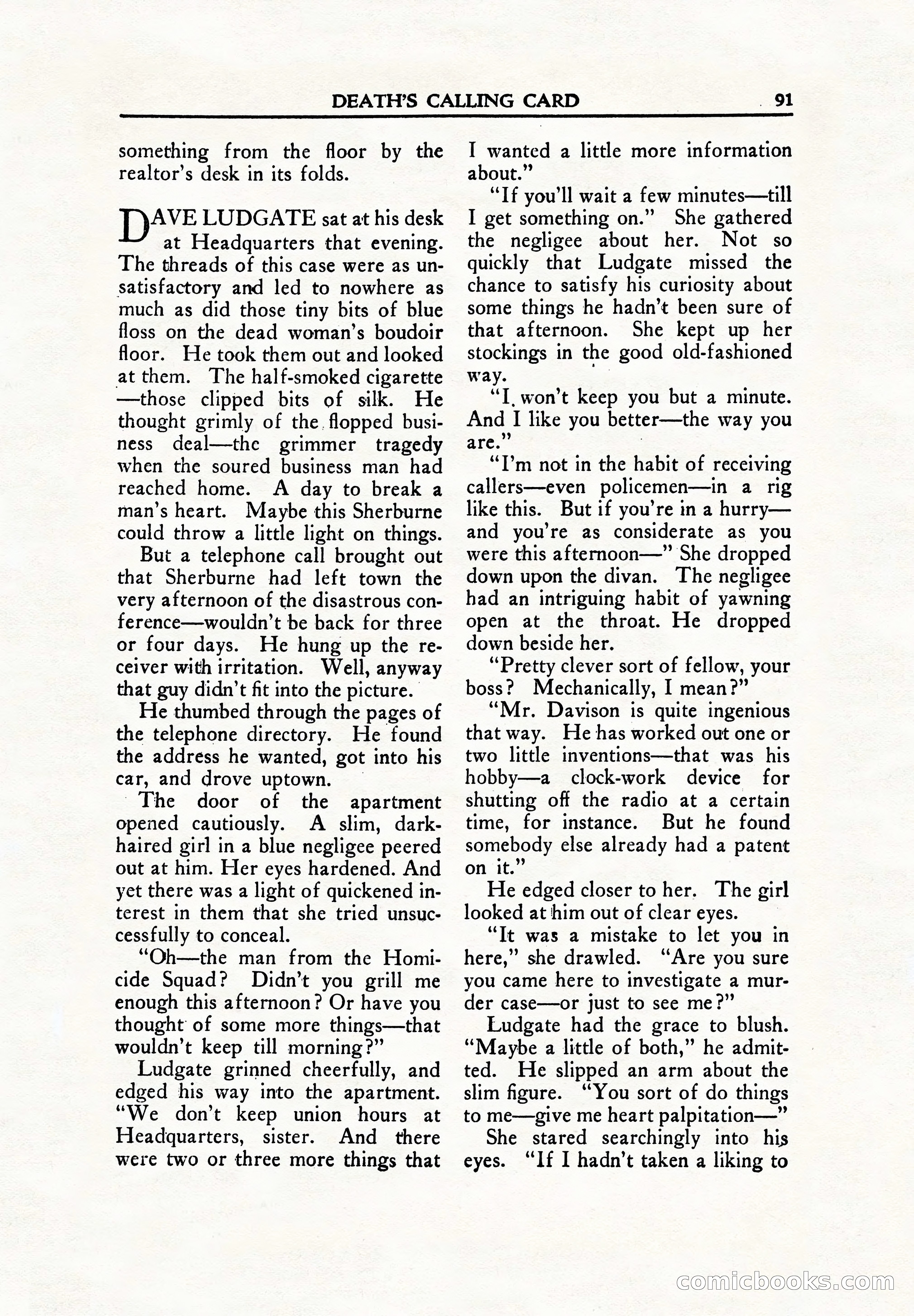 Private Detective, June 1942 — page 93 of 132