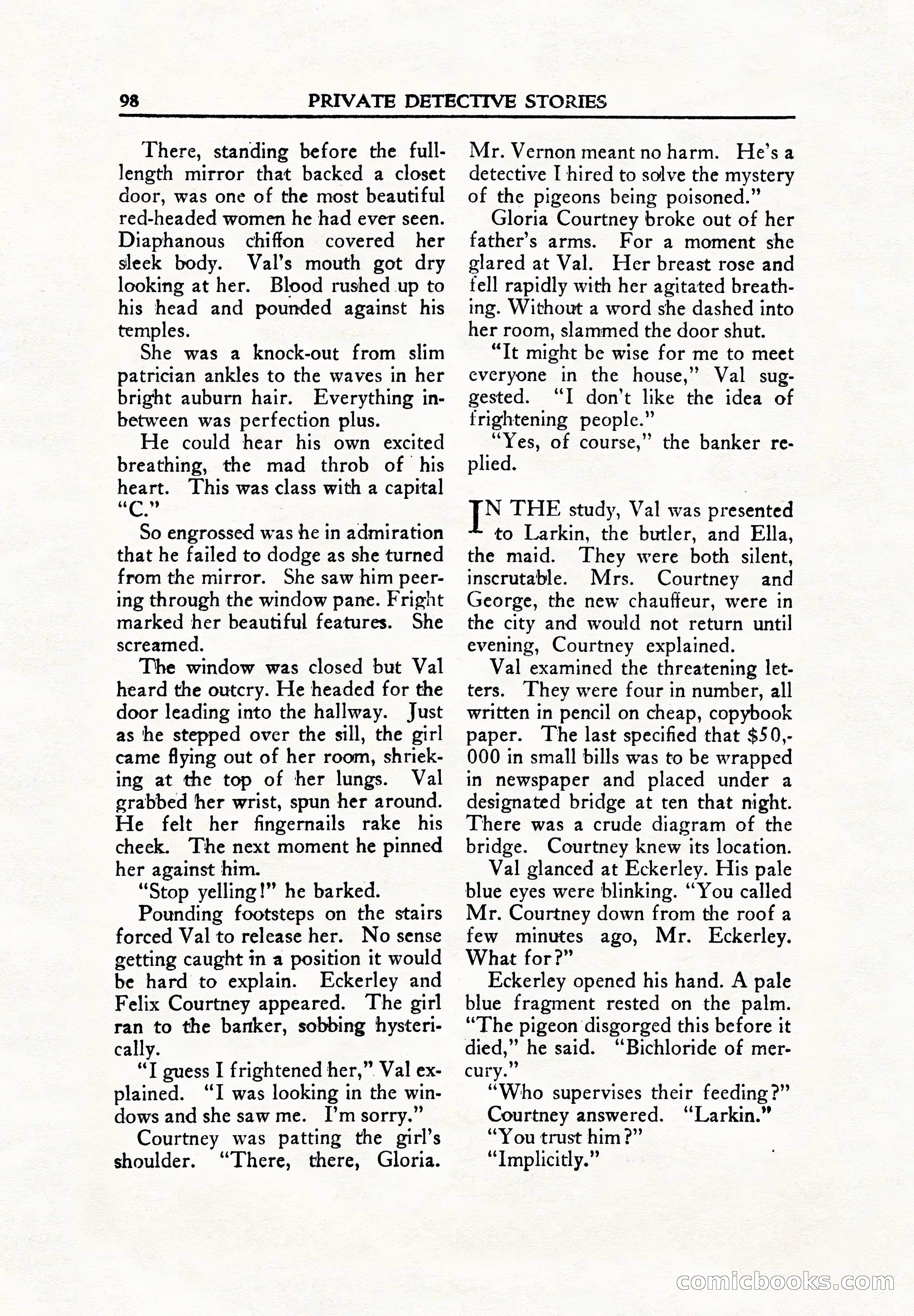 Private Detective, June 1942 — page 100 of 132