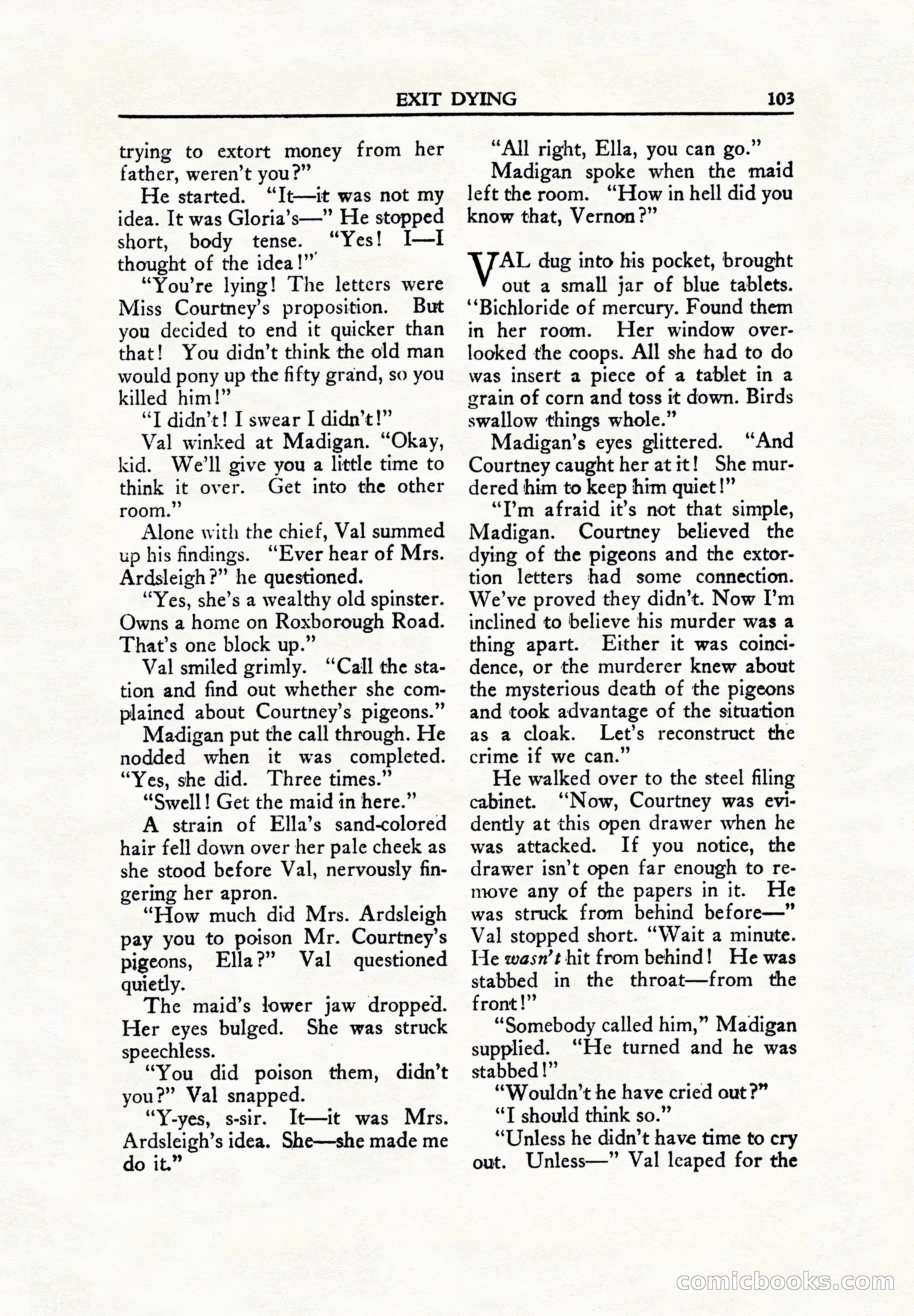 Private Detective, June 1942 — page 105 of 132
