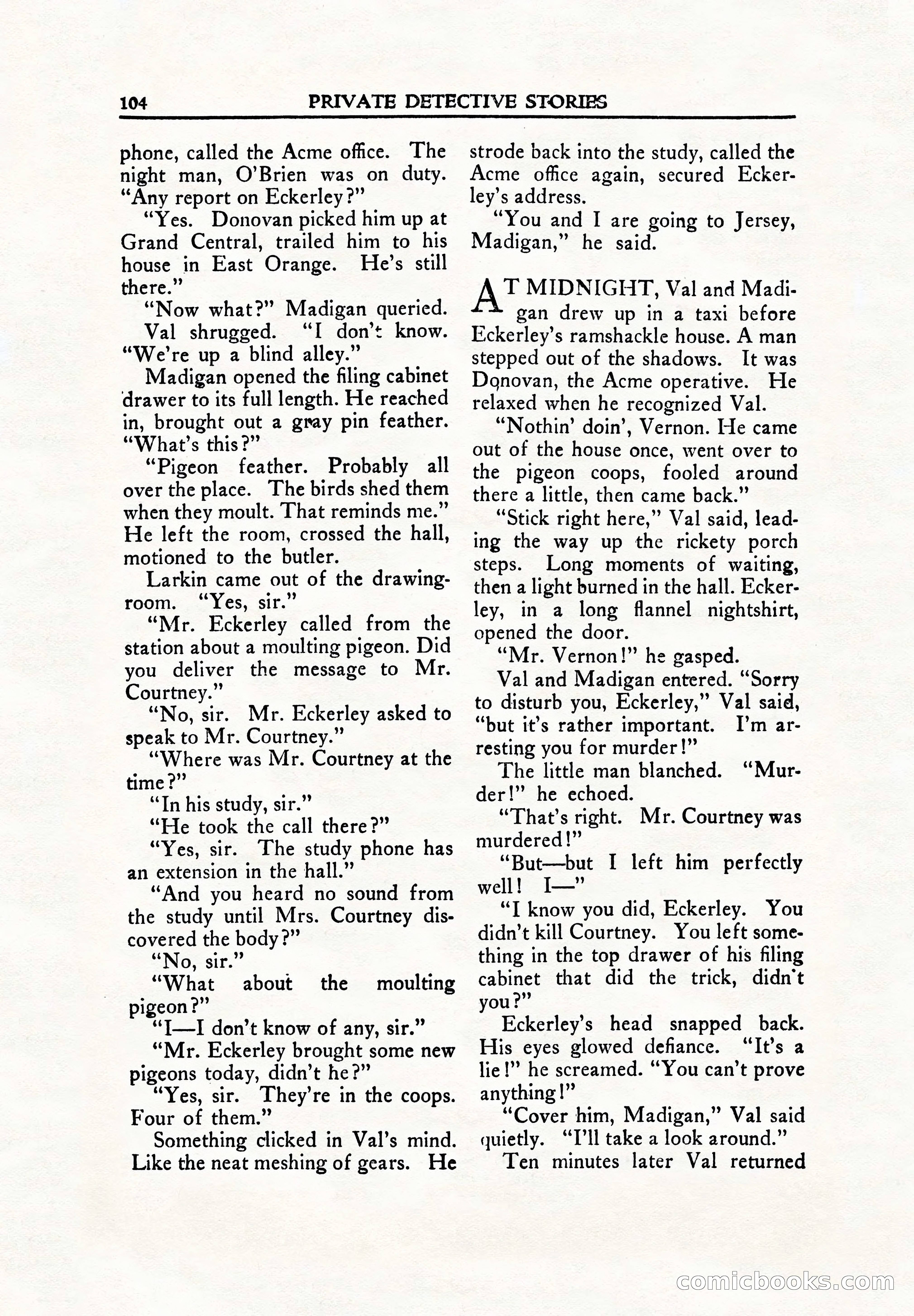 Private Detective, June 1942 — page 106 of 132
