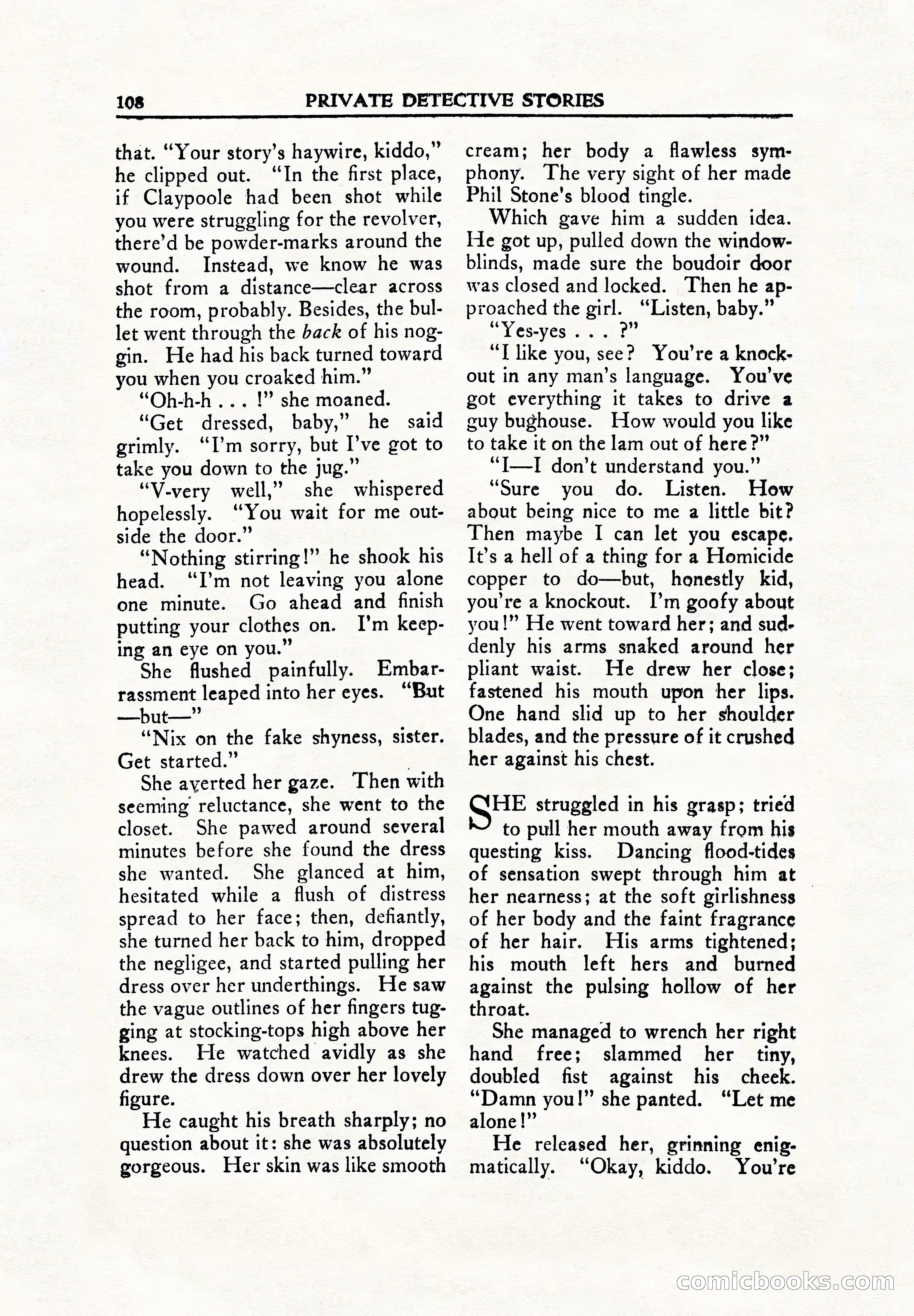 Private Detective, June 1942 — page 110 of 132