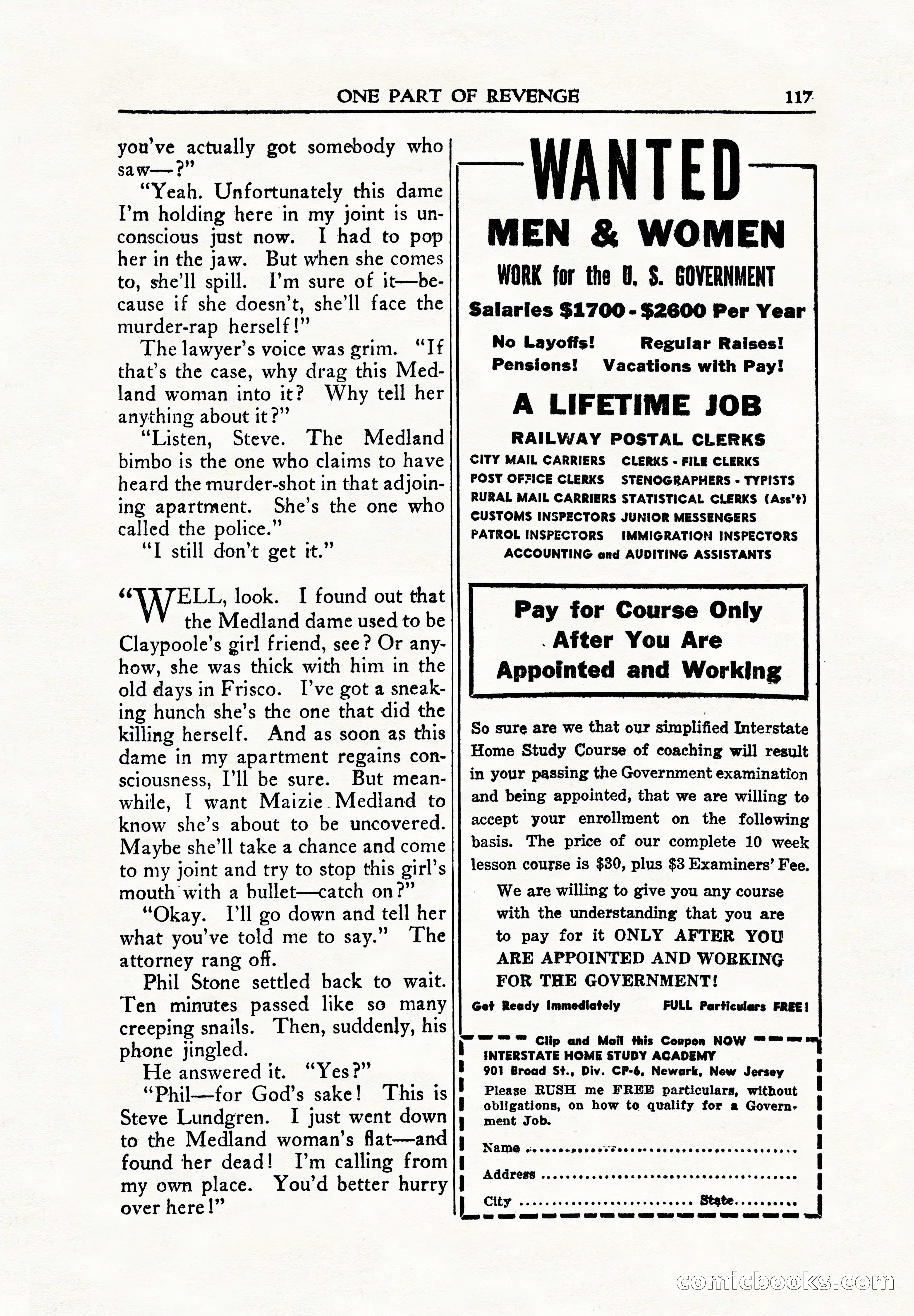 Private Detective, June 1942 — page 119 of 132