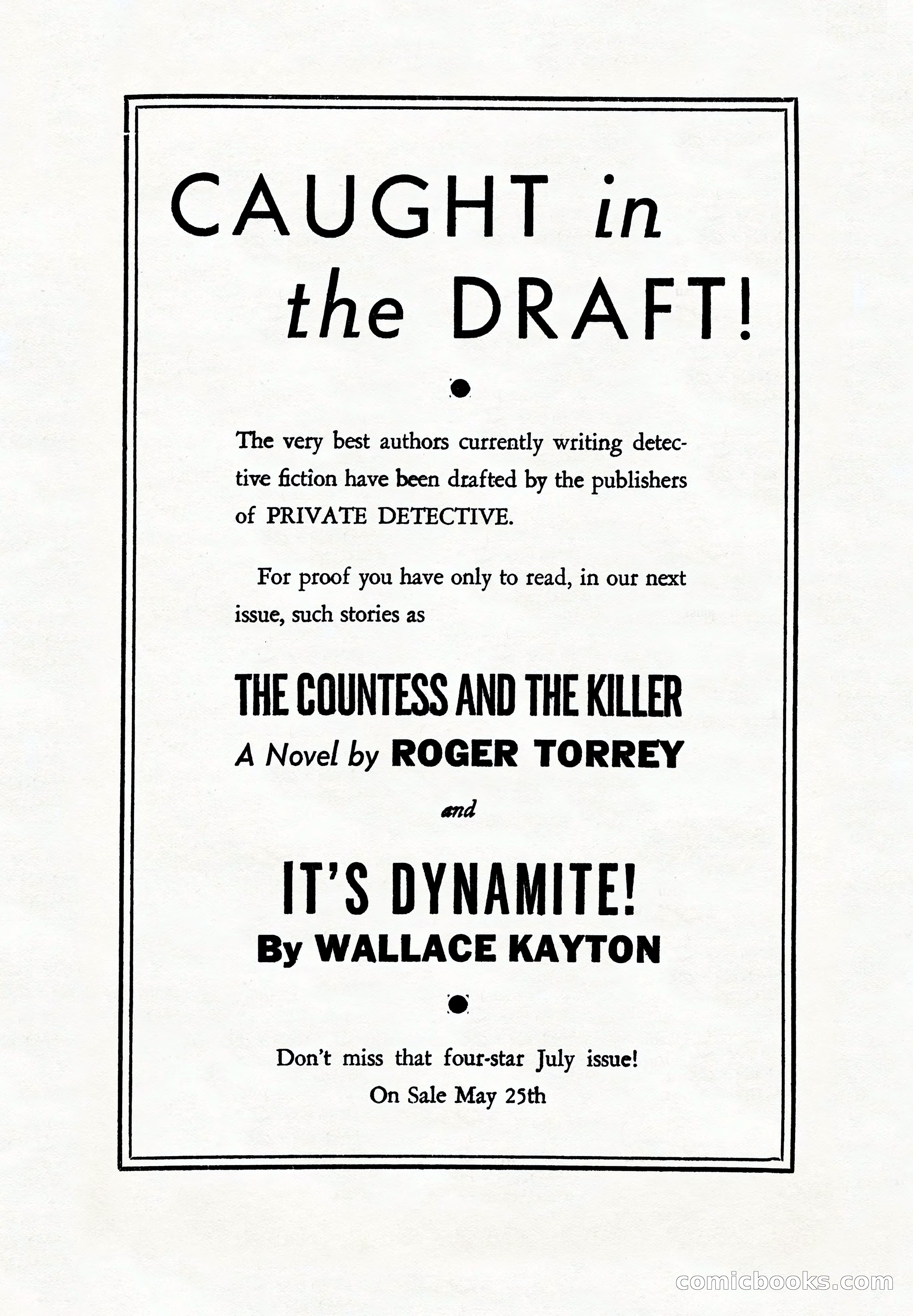 Private Detective, June 1942 — page 122 of 132