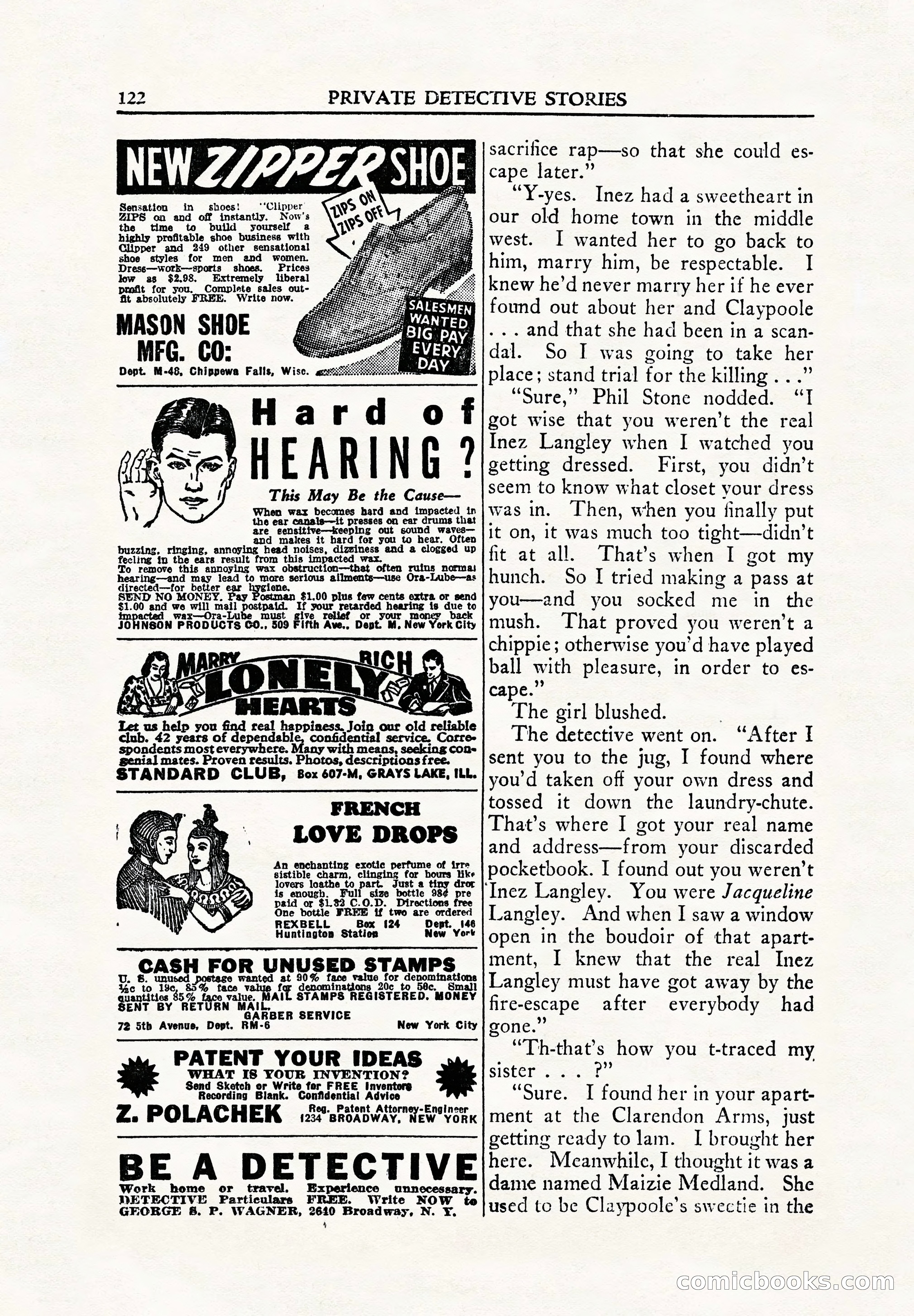 Private Detective, June 1942 — page 124 of 132