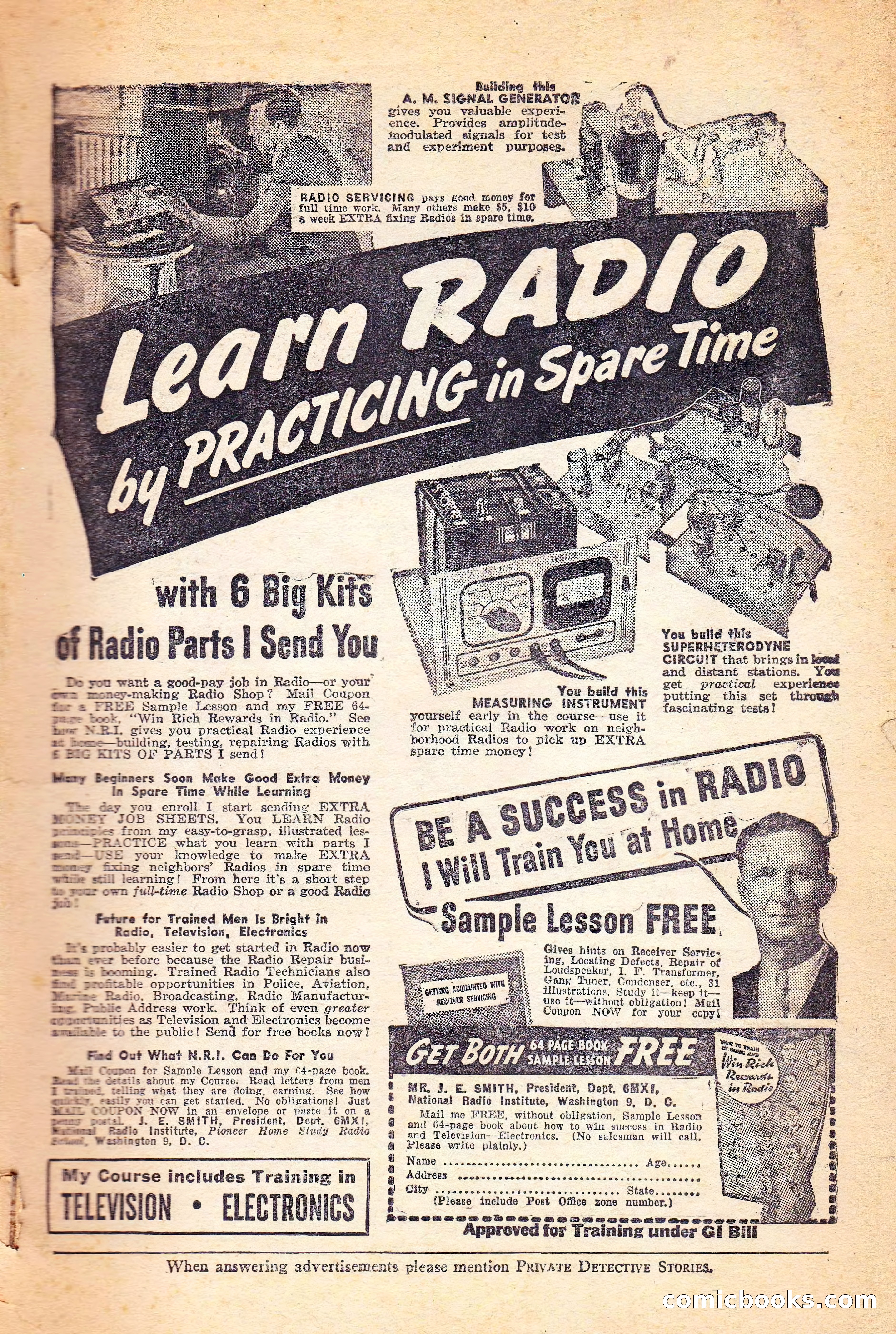 Private Detective Stories, November 1946 — page 3 of 99