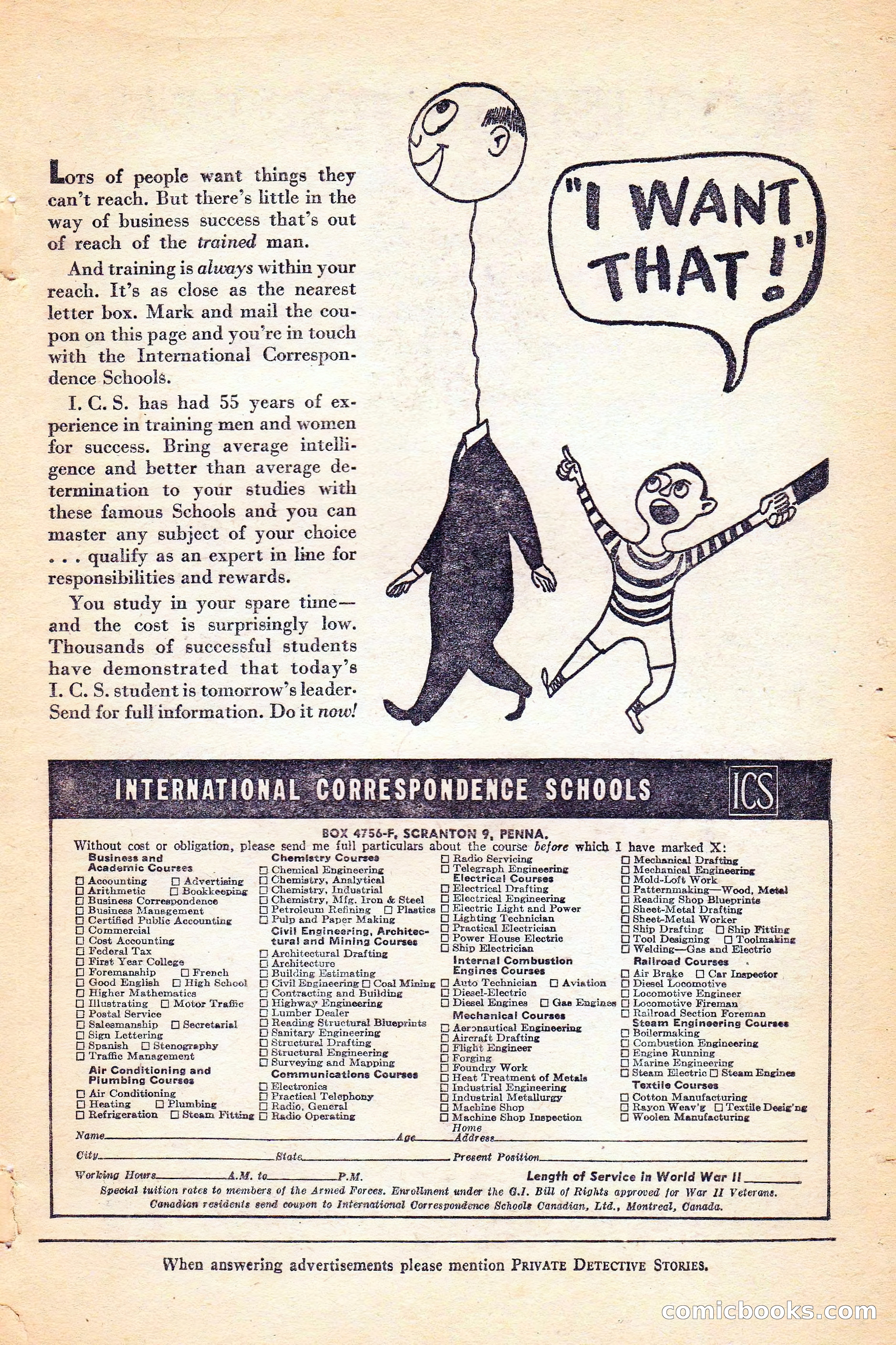 Private Detective Stories, November 1946 — page 5 of 99