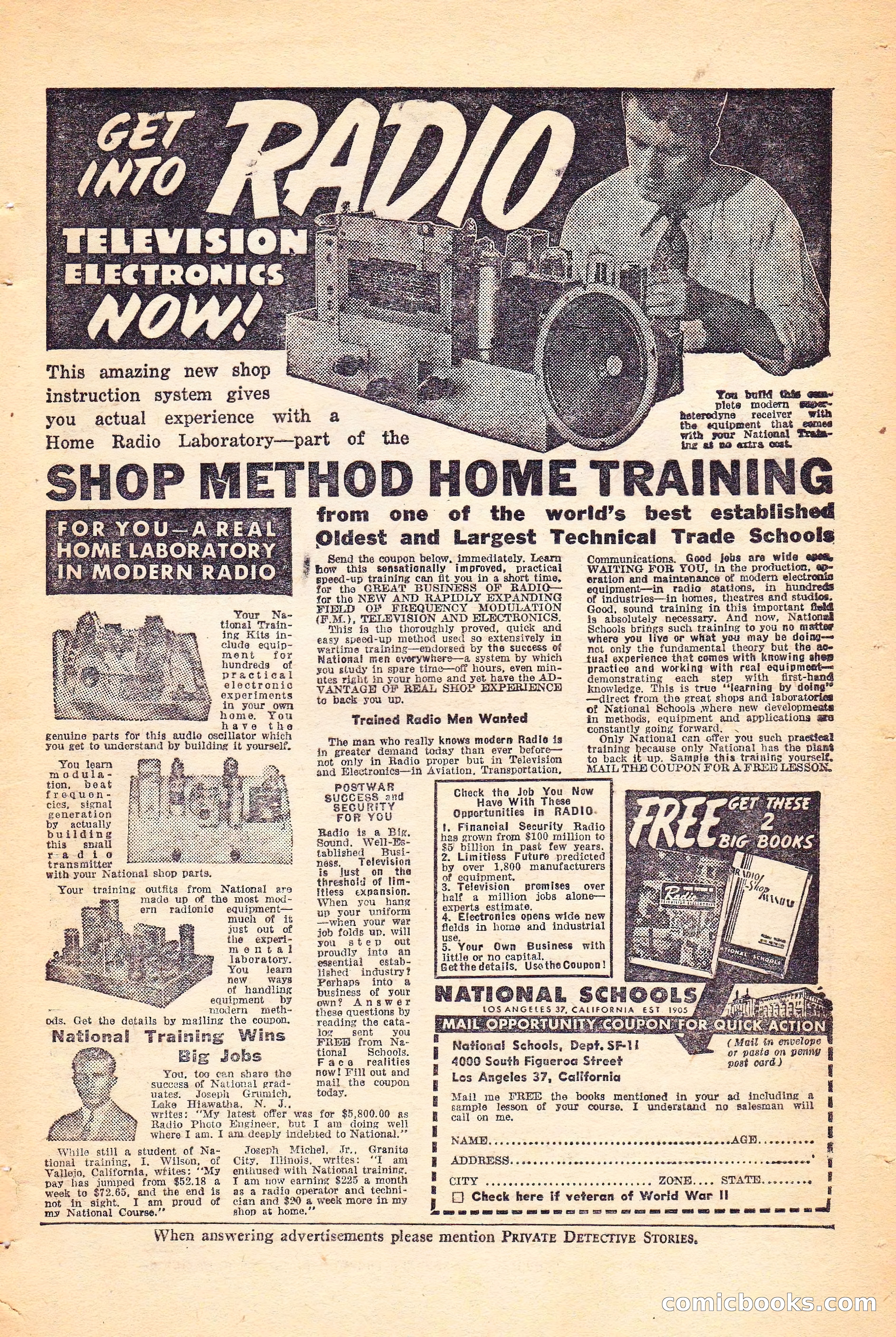 Private Detective Stories, November 1946 — page 7 of 99