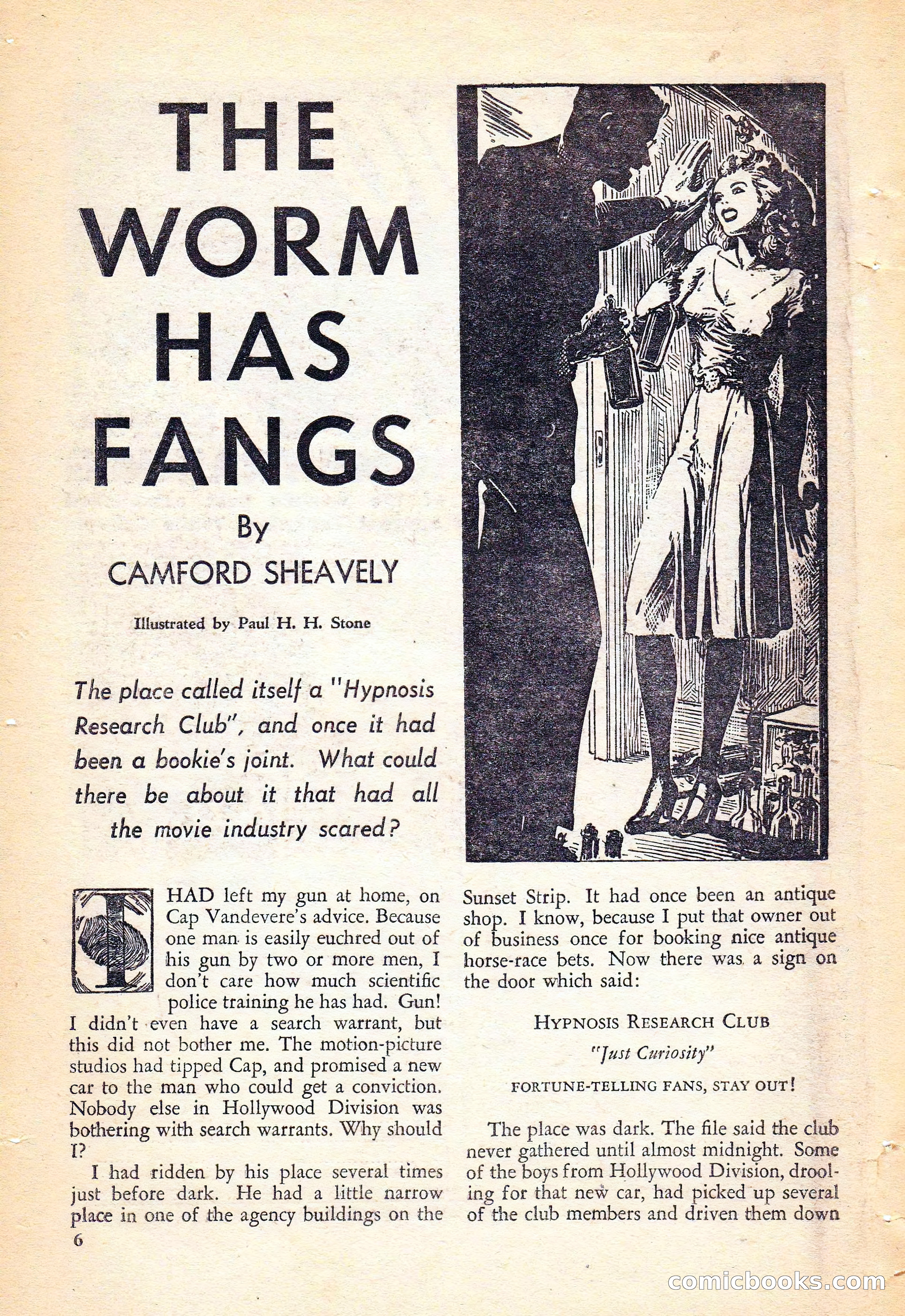Private Detective Stories, November 1946 — page 8 of 99
