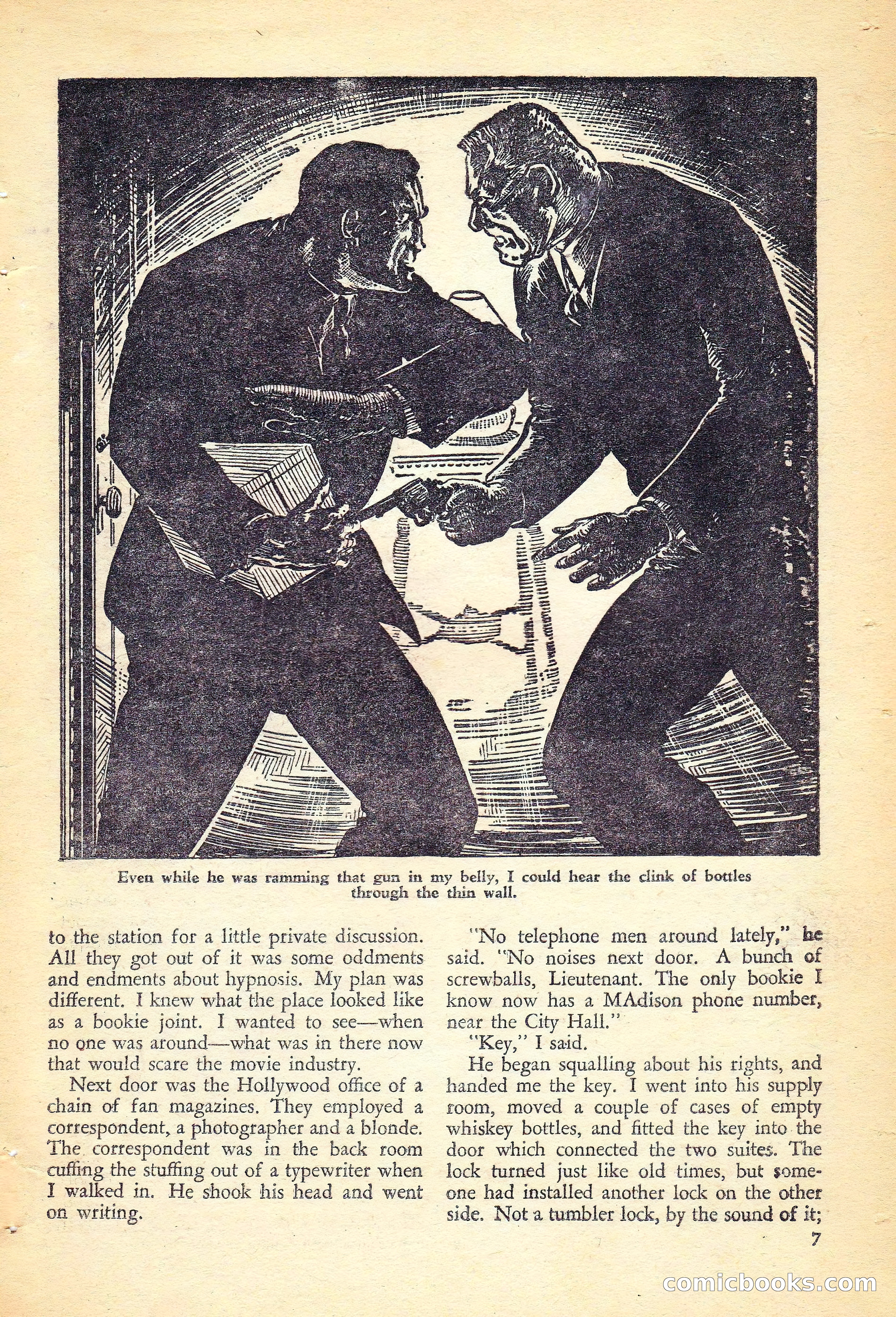 Private Detective Stories, November 1946 — page 9 of 99