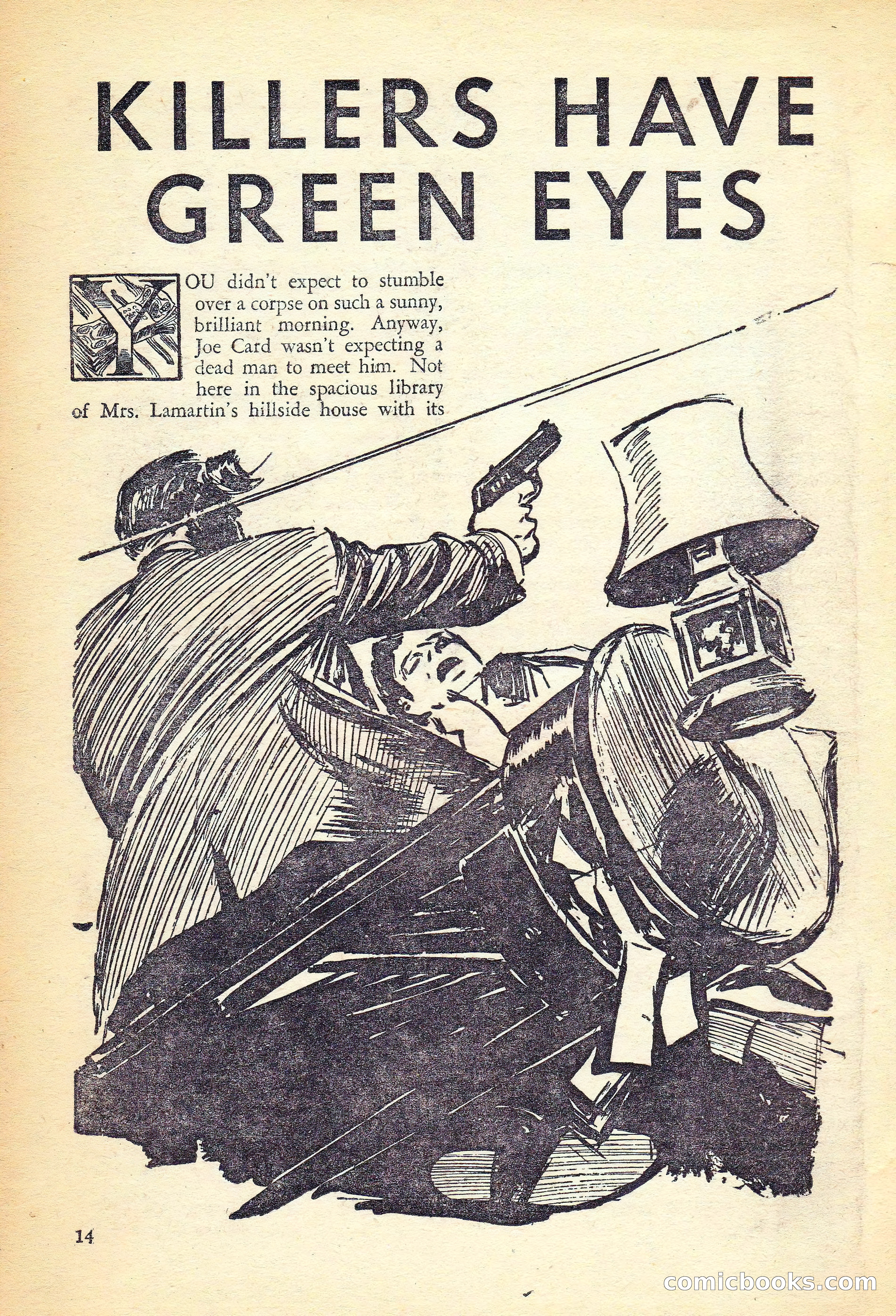 Private Detective Stories, November 1946 — page 16 of 99