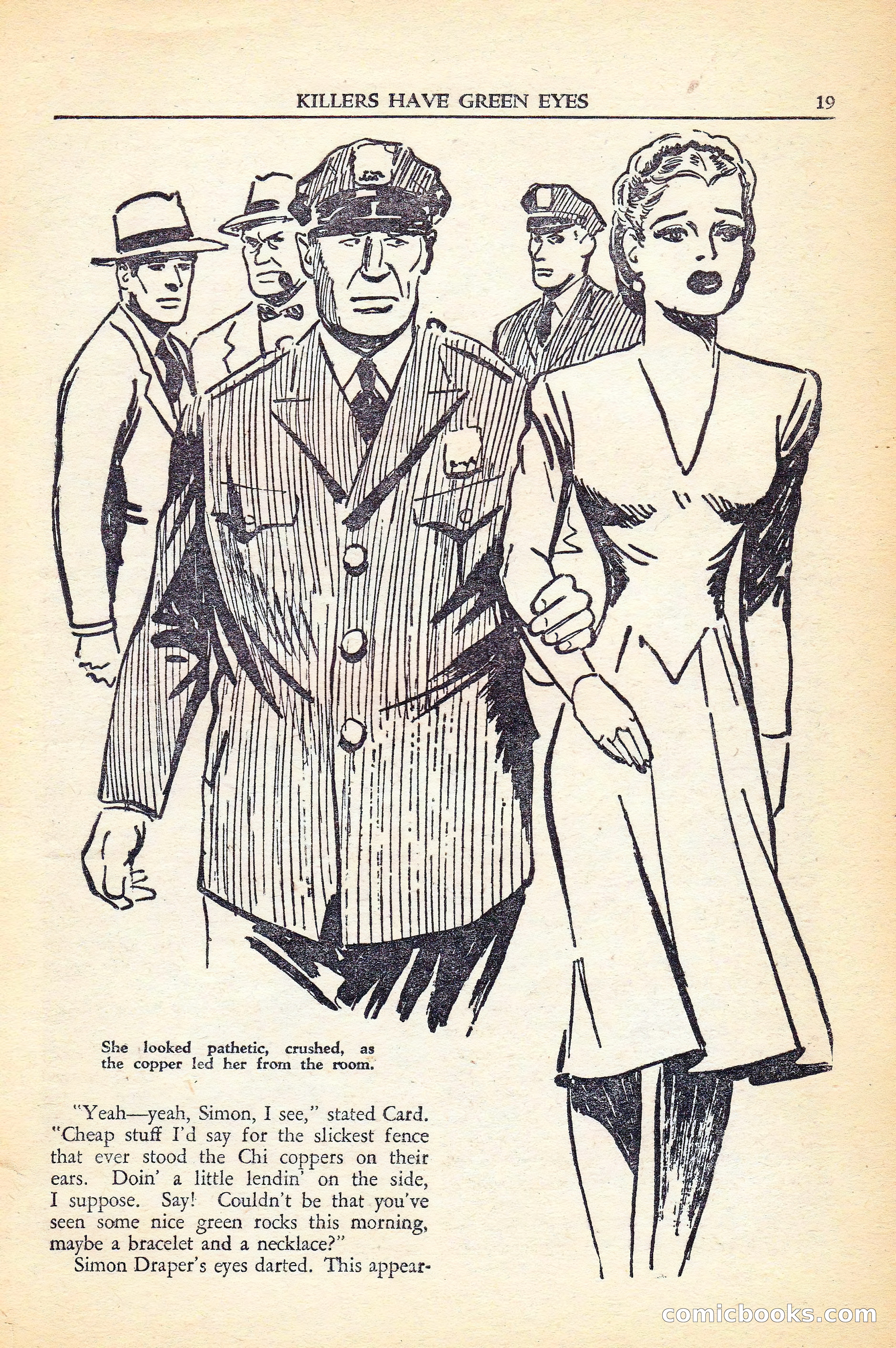 Private Detective Stories, November 1946 — page 21 of 99