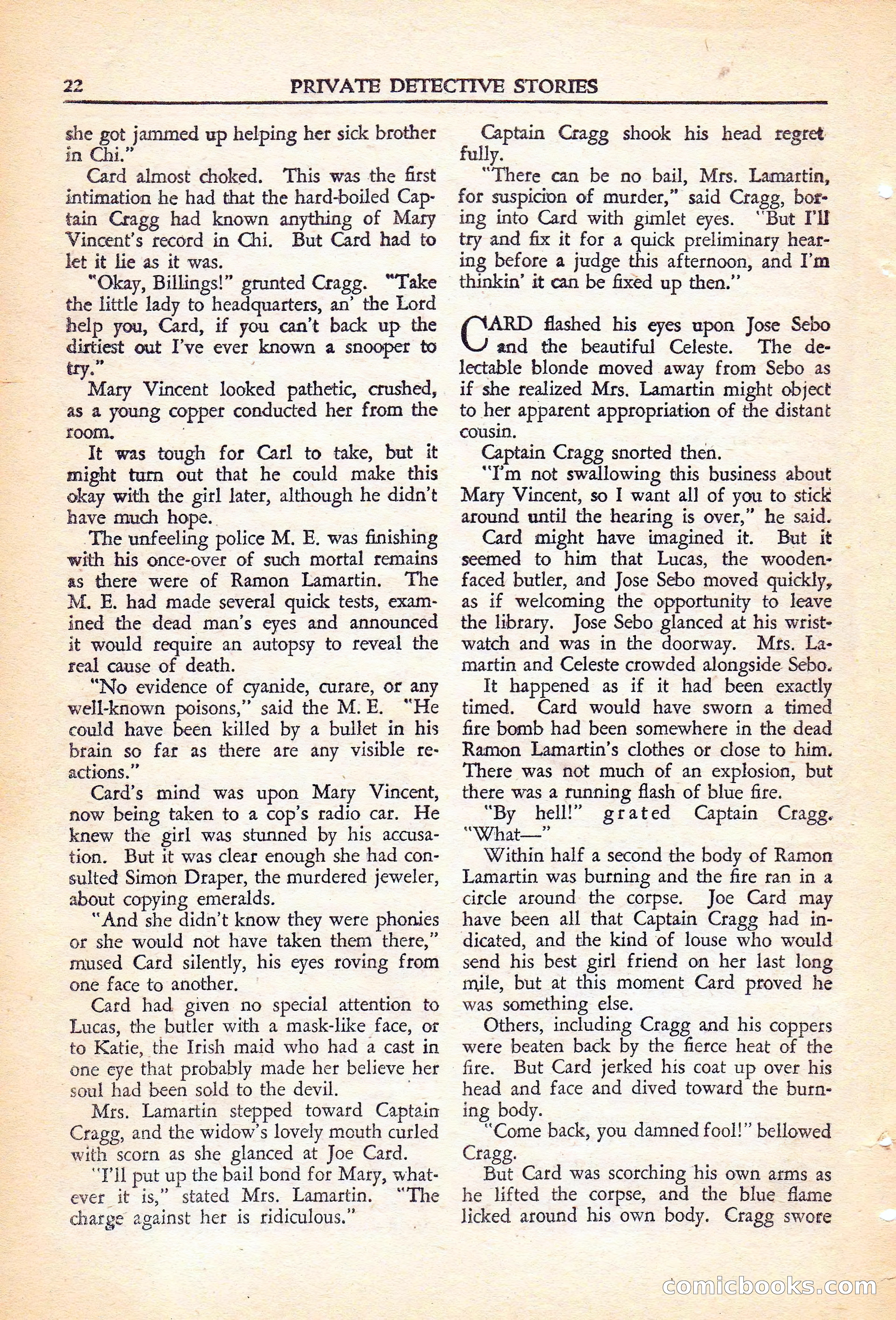 Private Detective Stories, November 1946 — page 24 of 99