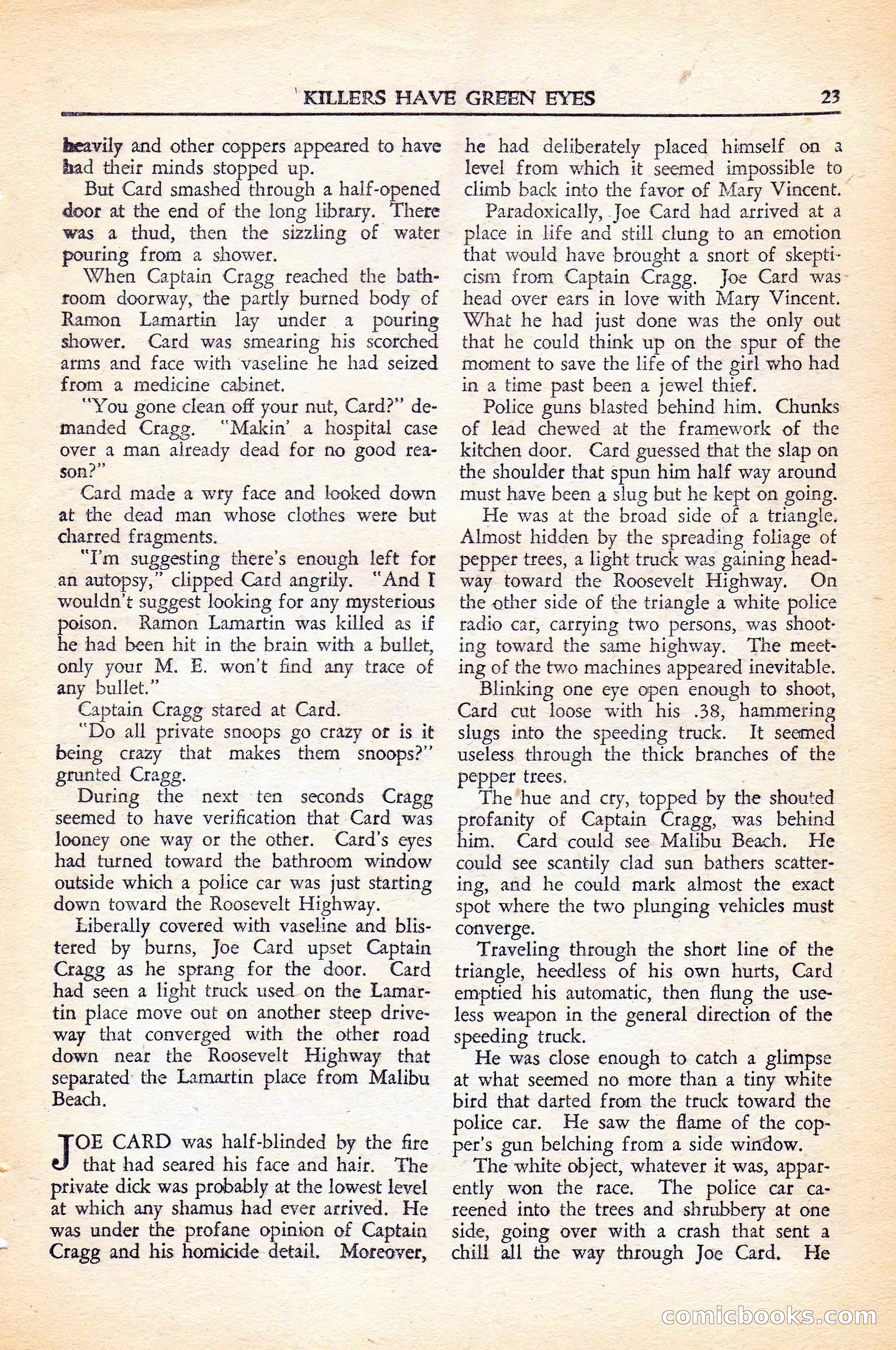 Private Detective Stories, November 1946 — page 25 of 99