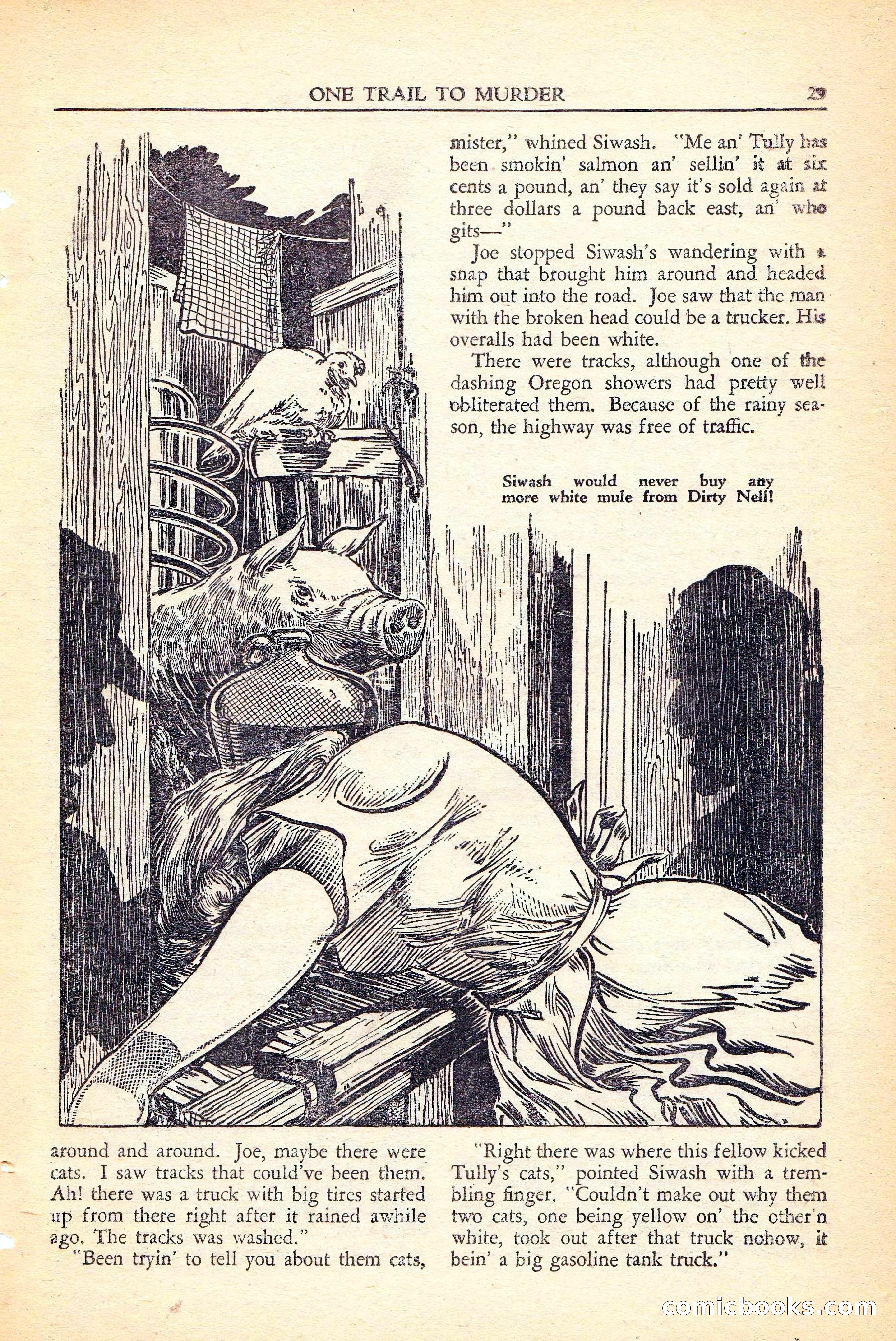 Private Detective Stories, November 1946 — page 31 of 99