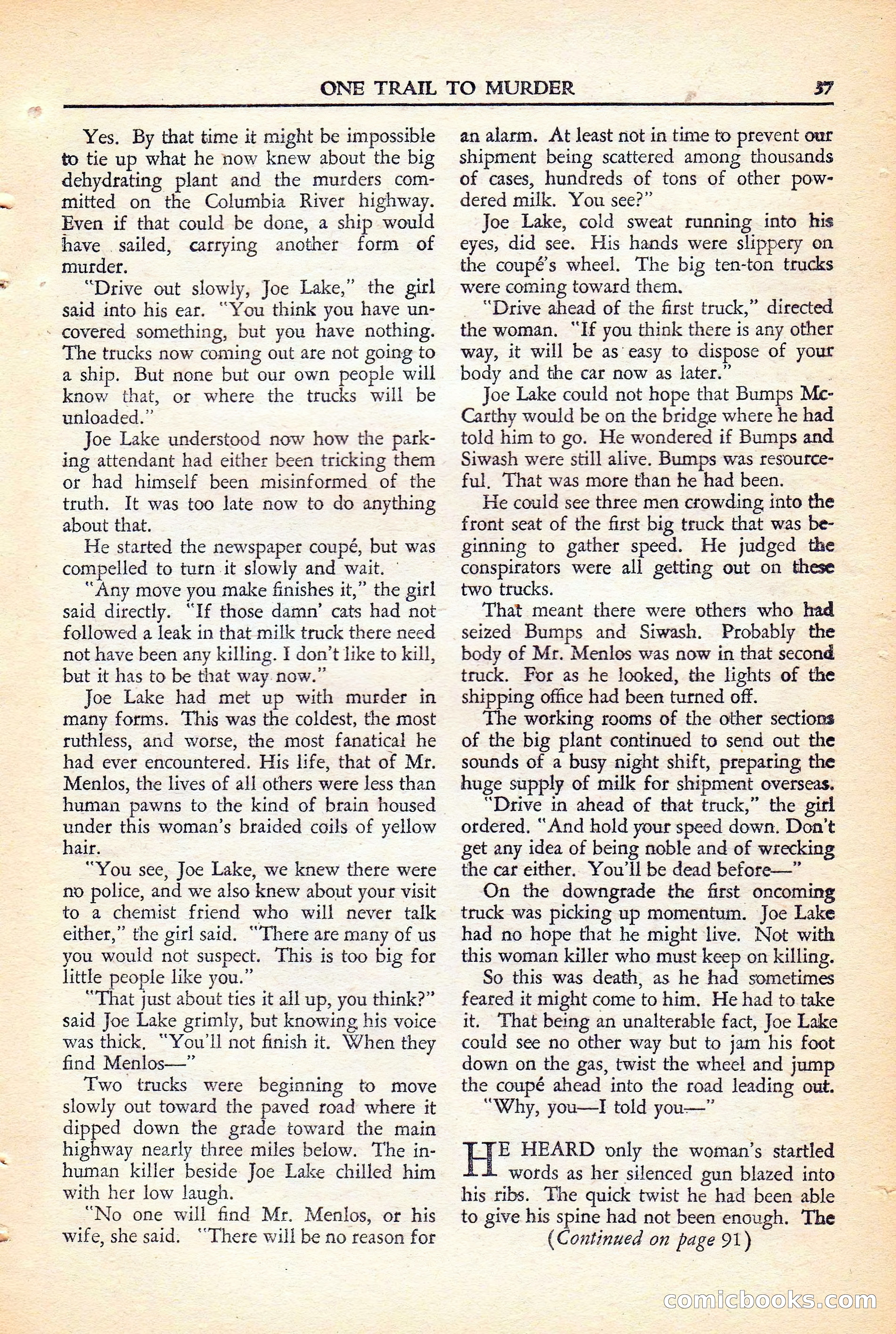 Private Detective Stories, November 1946 — page 39 of 99