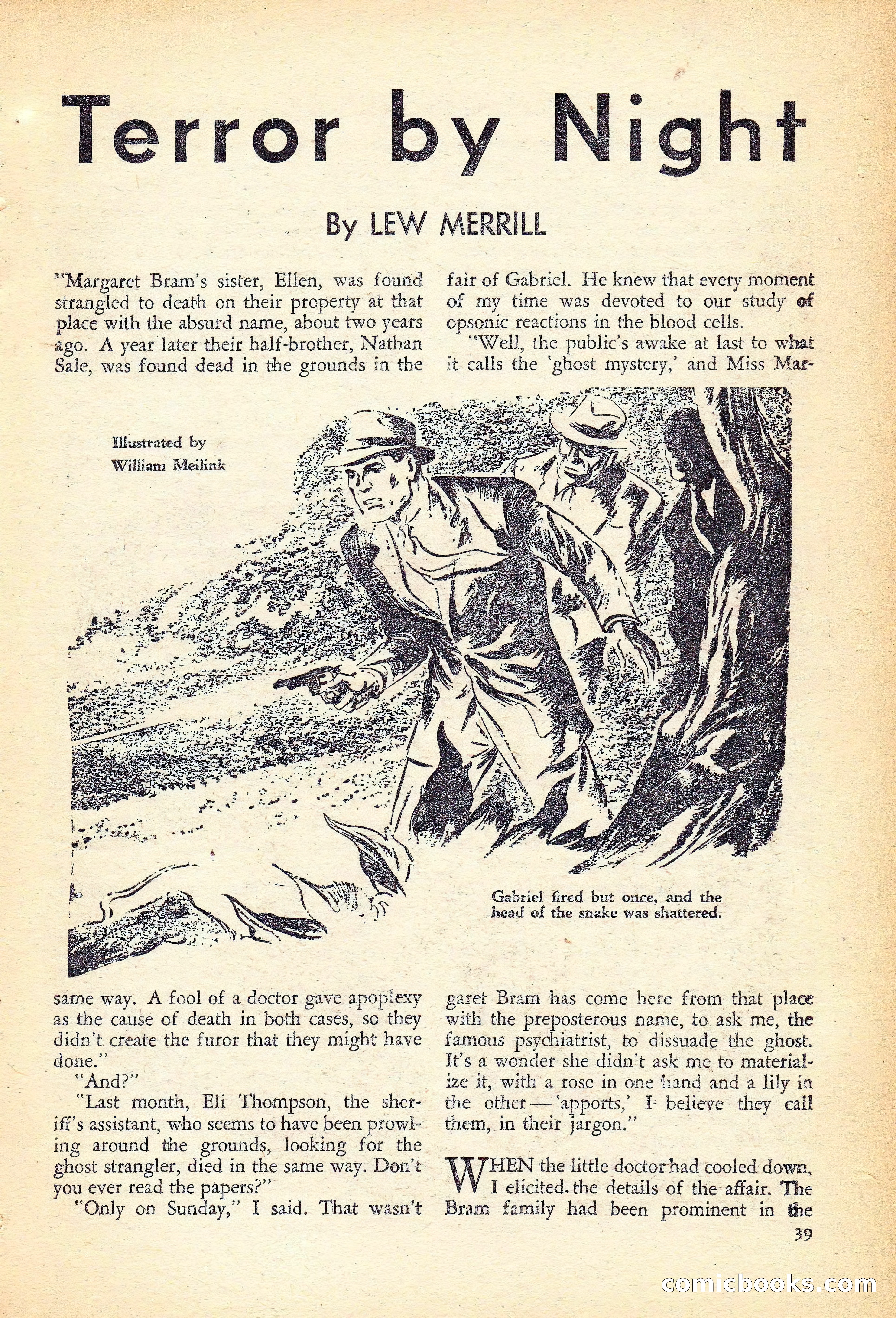 Private Detective Stories, November 1946 — page 41 of 99