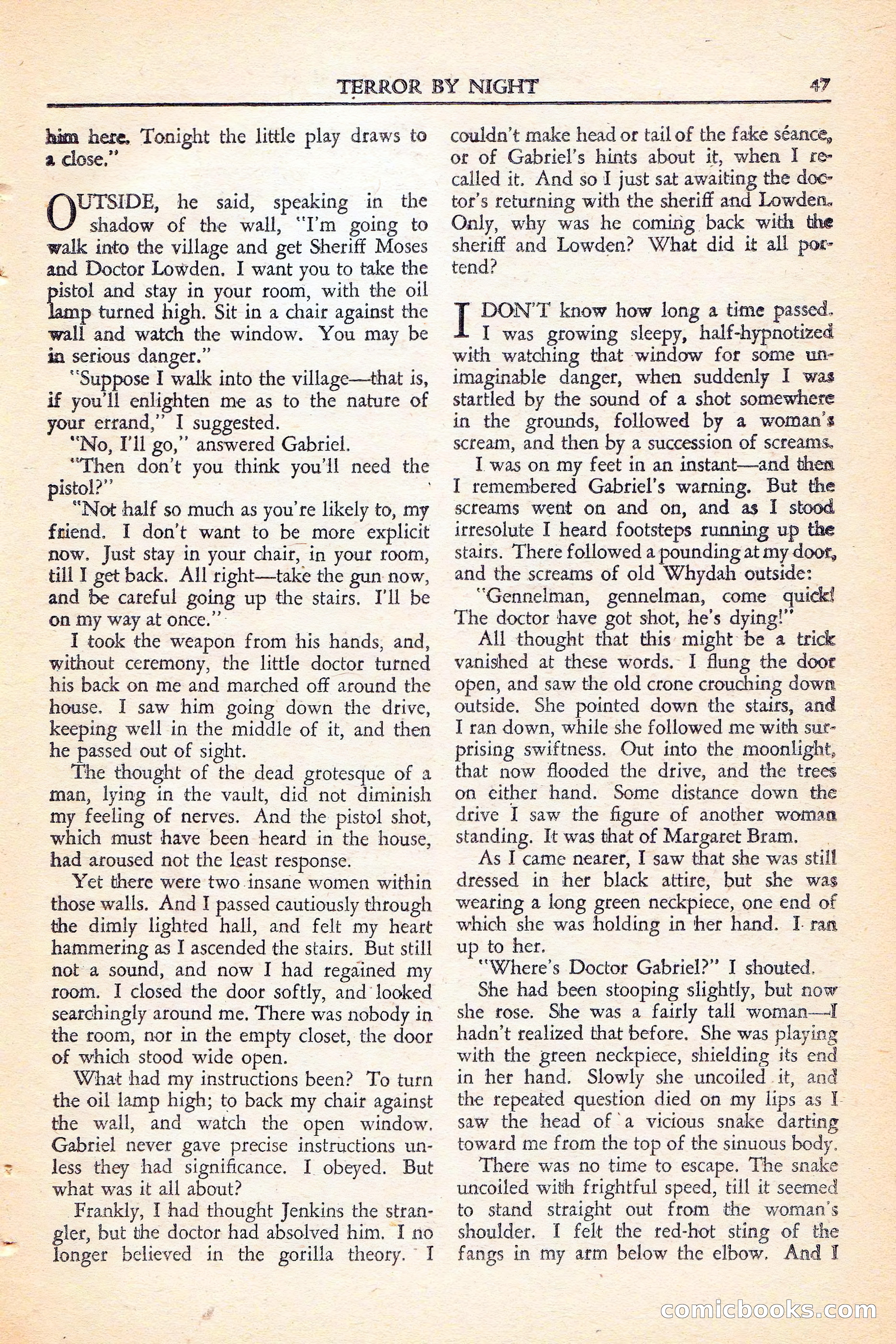 Private Detective Stories, November 1946 — page 49 of 99