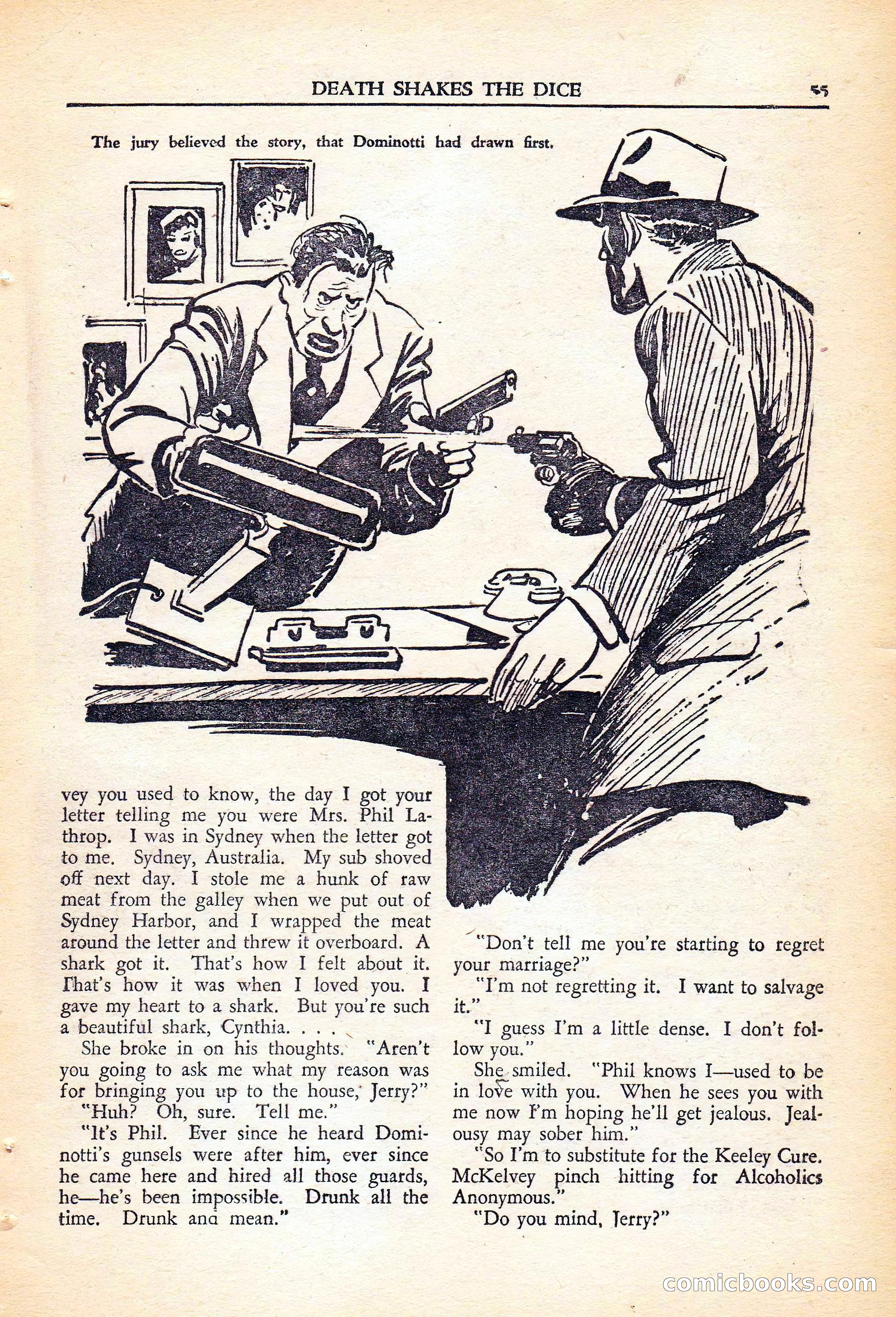 Private Detective Stories, November 1946 — page 57 of 99