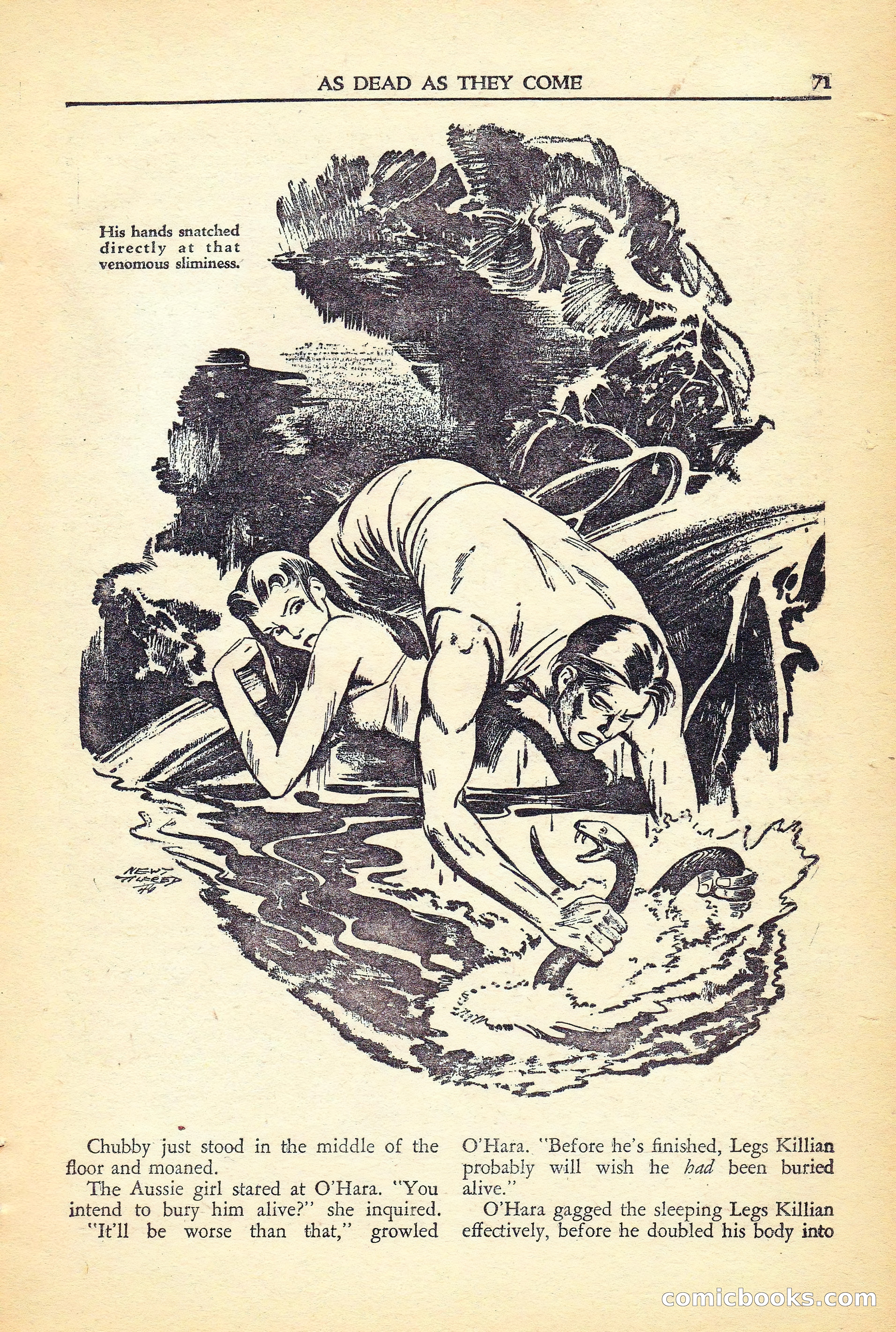 Private Detective Stories, November 1946 — page 73 of 99