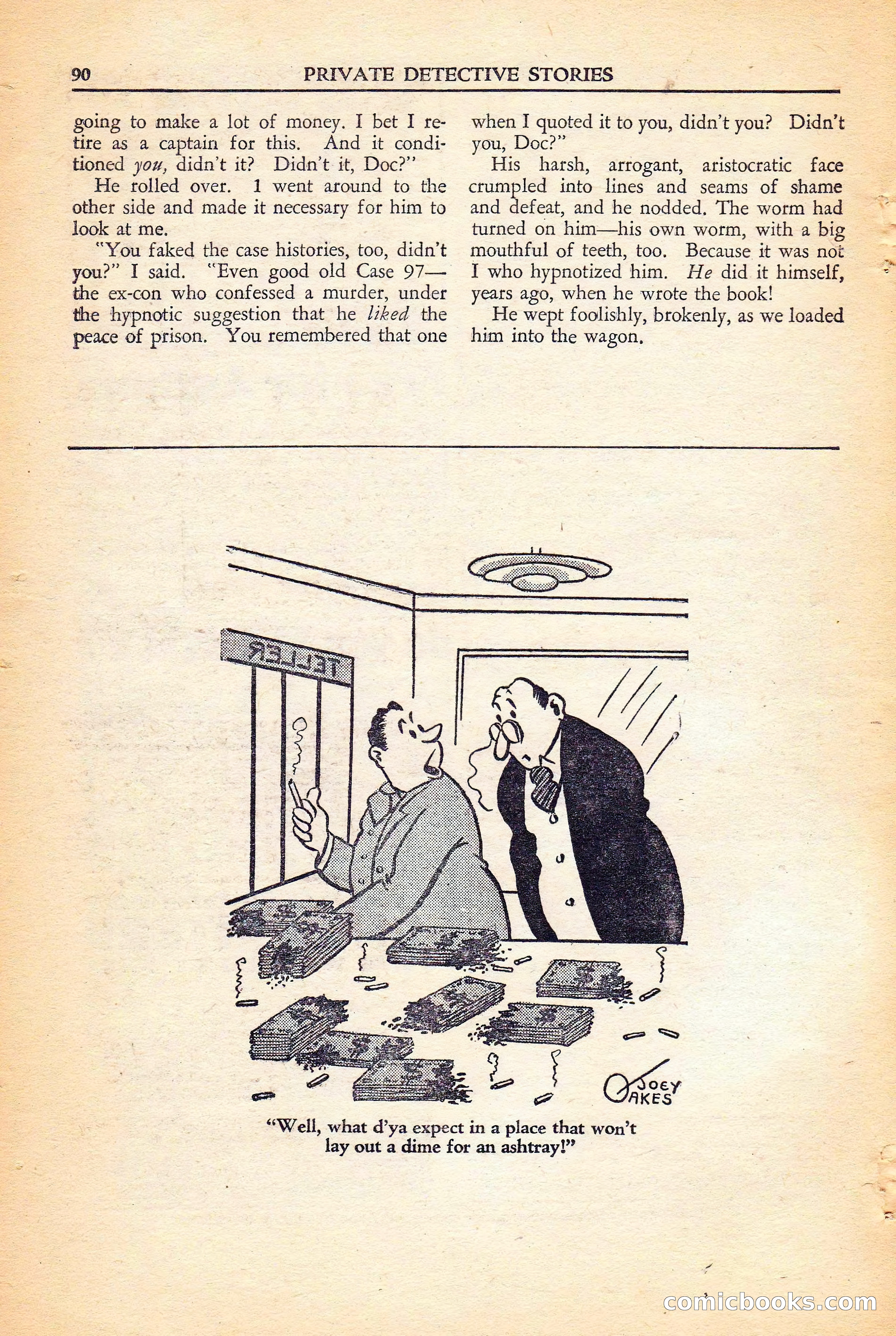 Private Detective Stories, November 1946 — page 92 of 99
