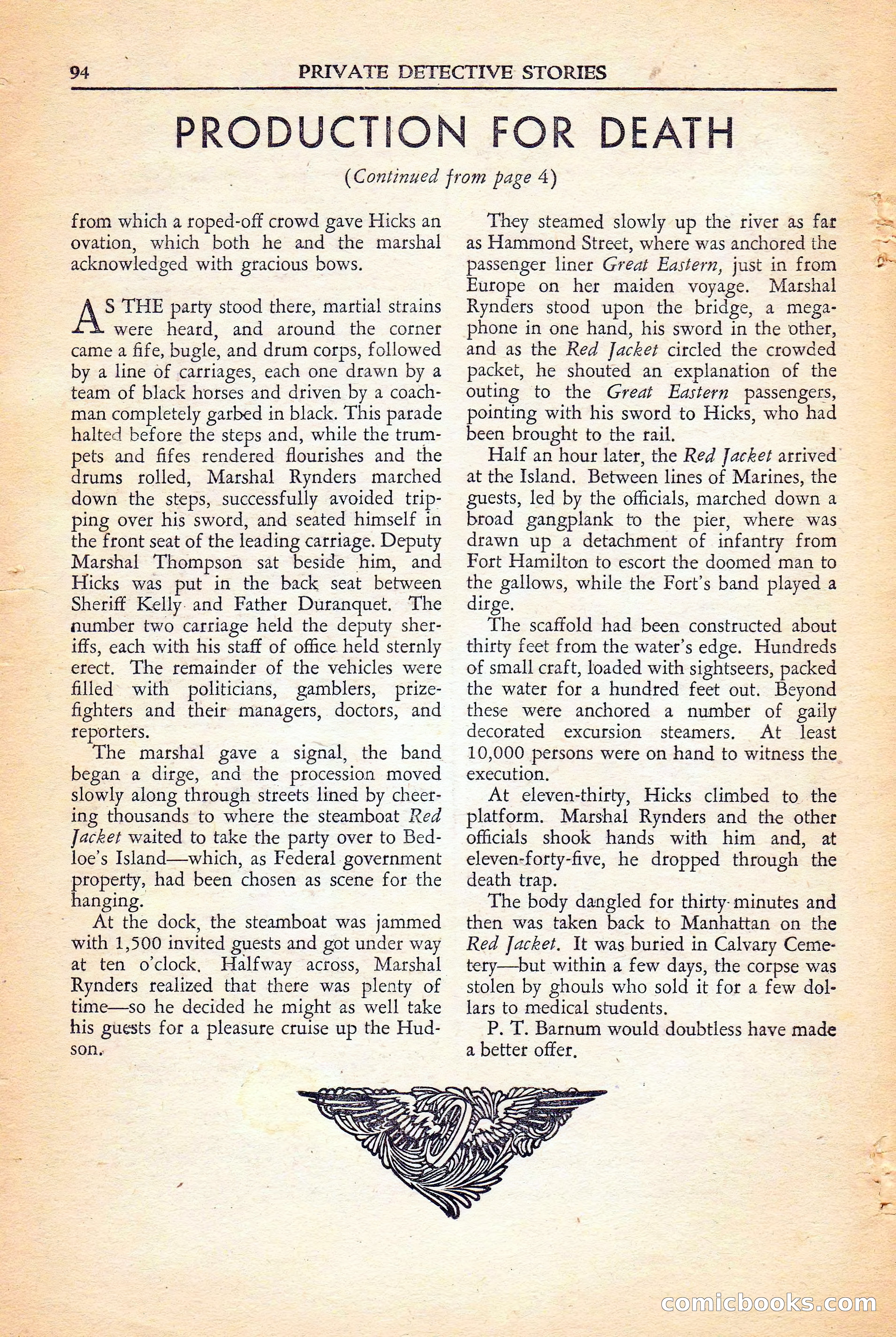 Private Detective Stories, November 1946 — page 96 of 99