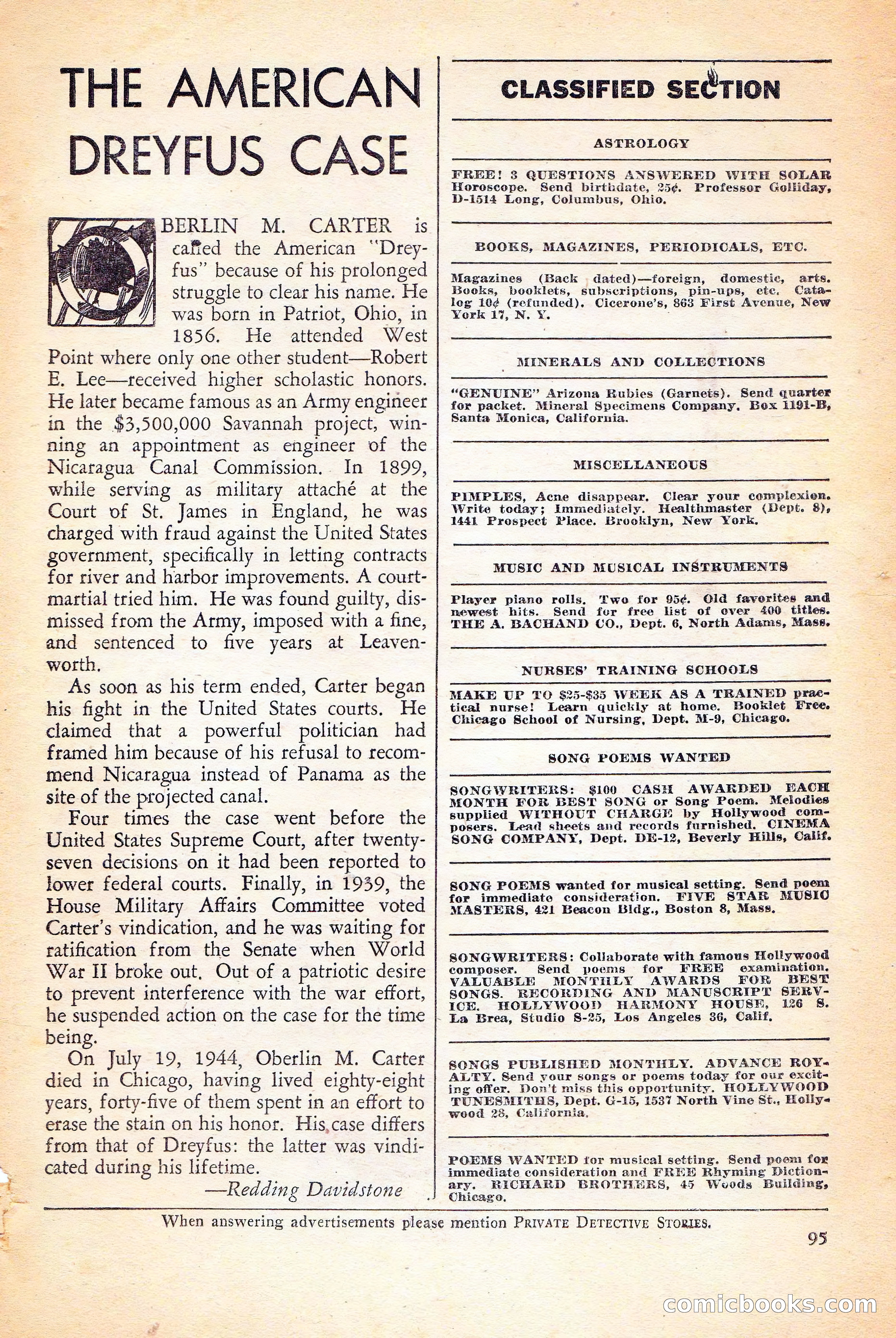 Private Detective Stories, November 1946 — page 97 of 99