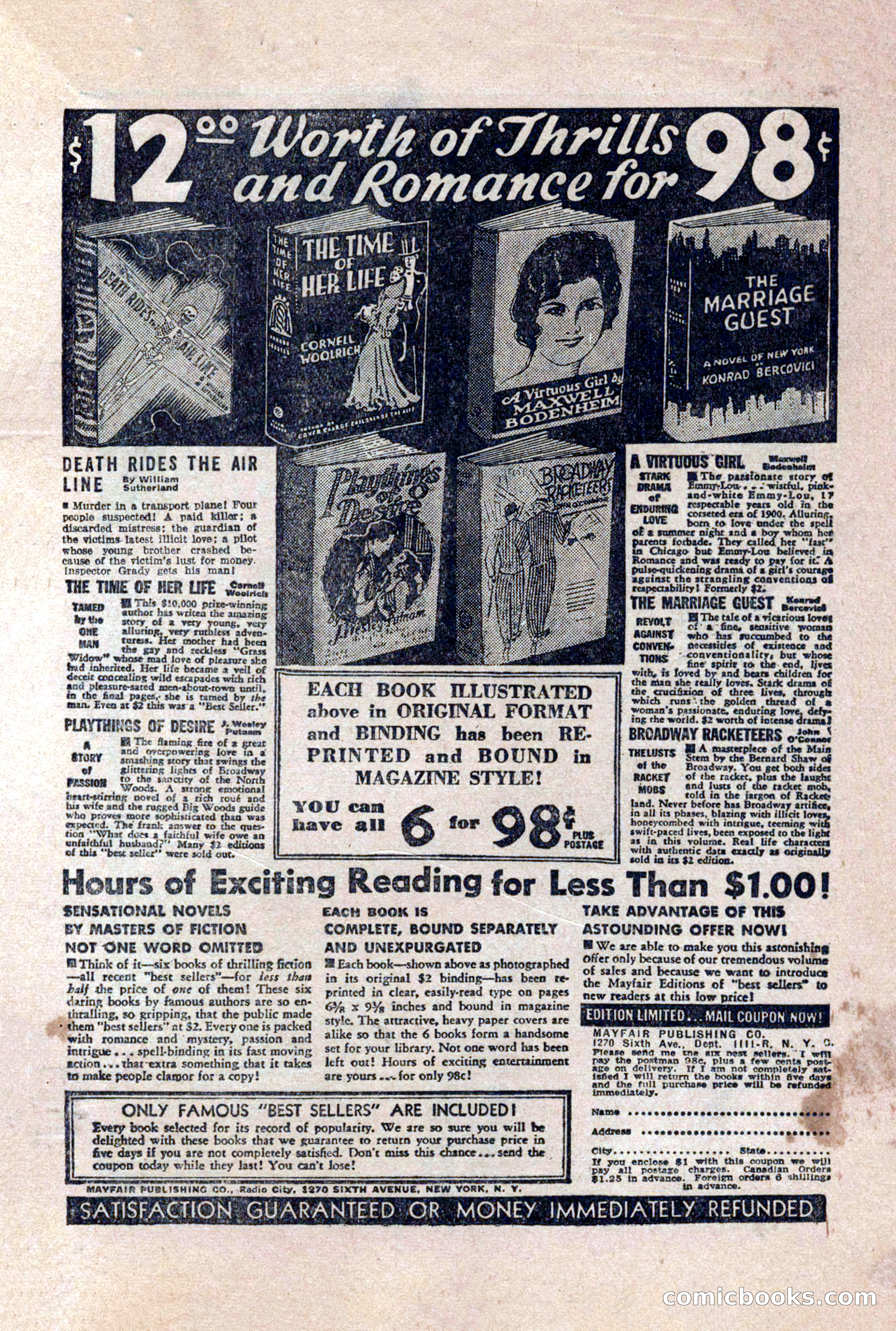 Private Detective Stories, October 1940 — page 3 of 132