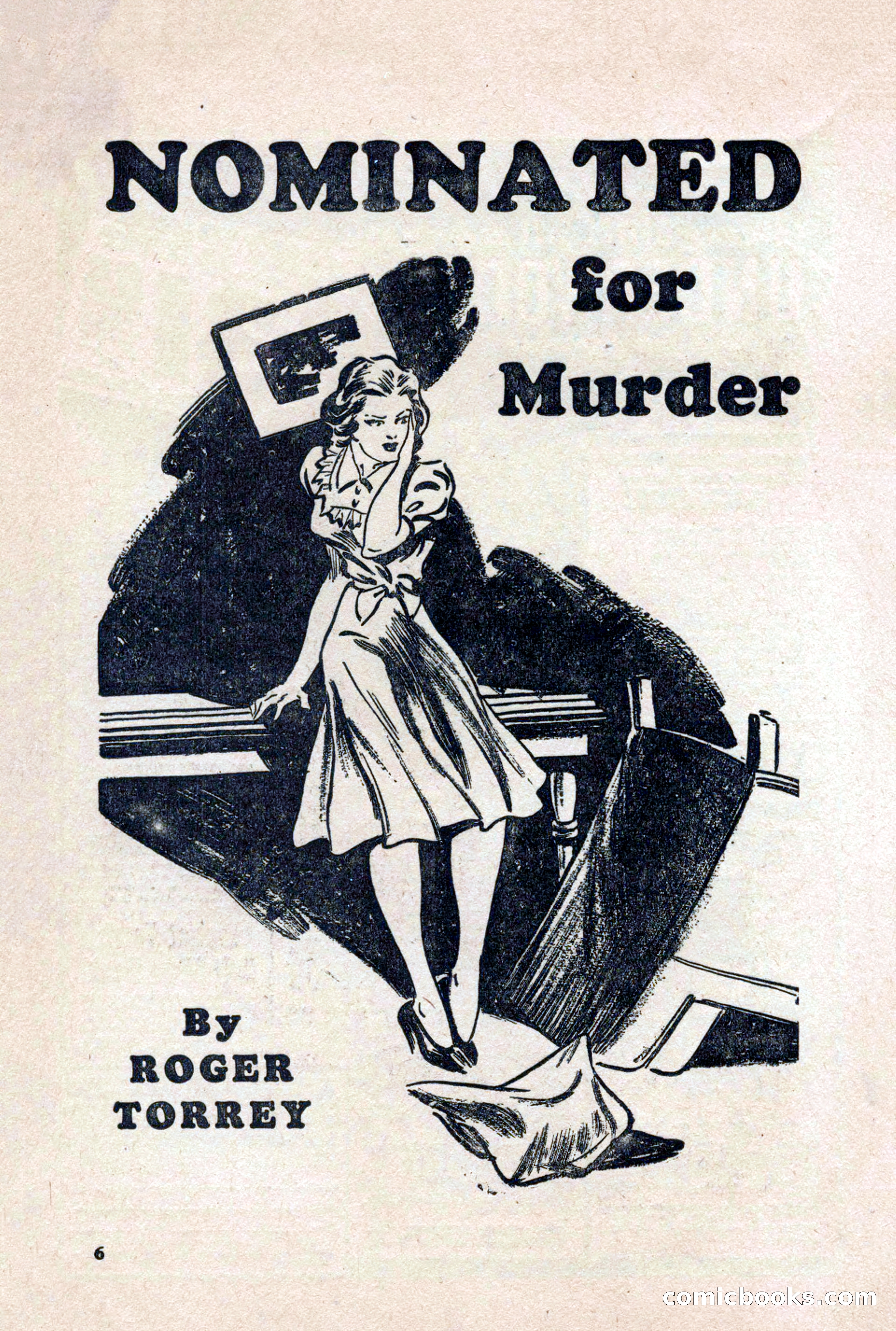 Private Detective Stories, October 1940 — page 8 of 132
