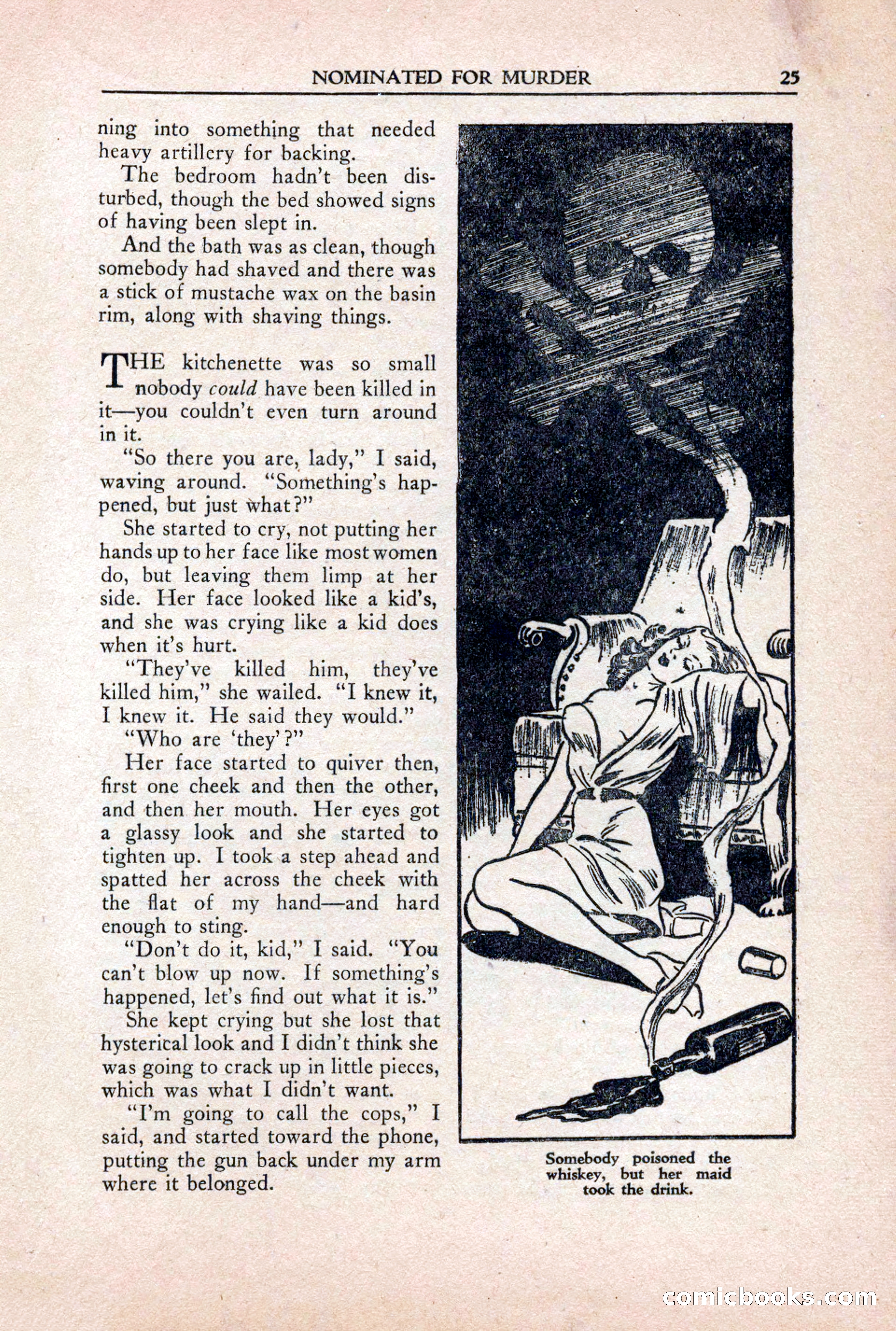 Private Detective Stories, October 1940 — page 27 of 132