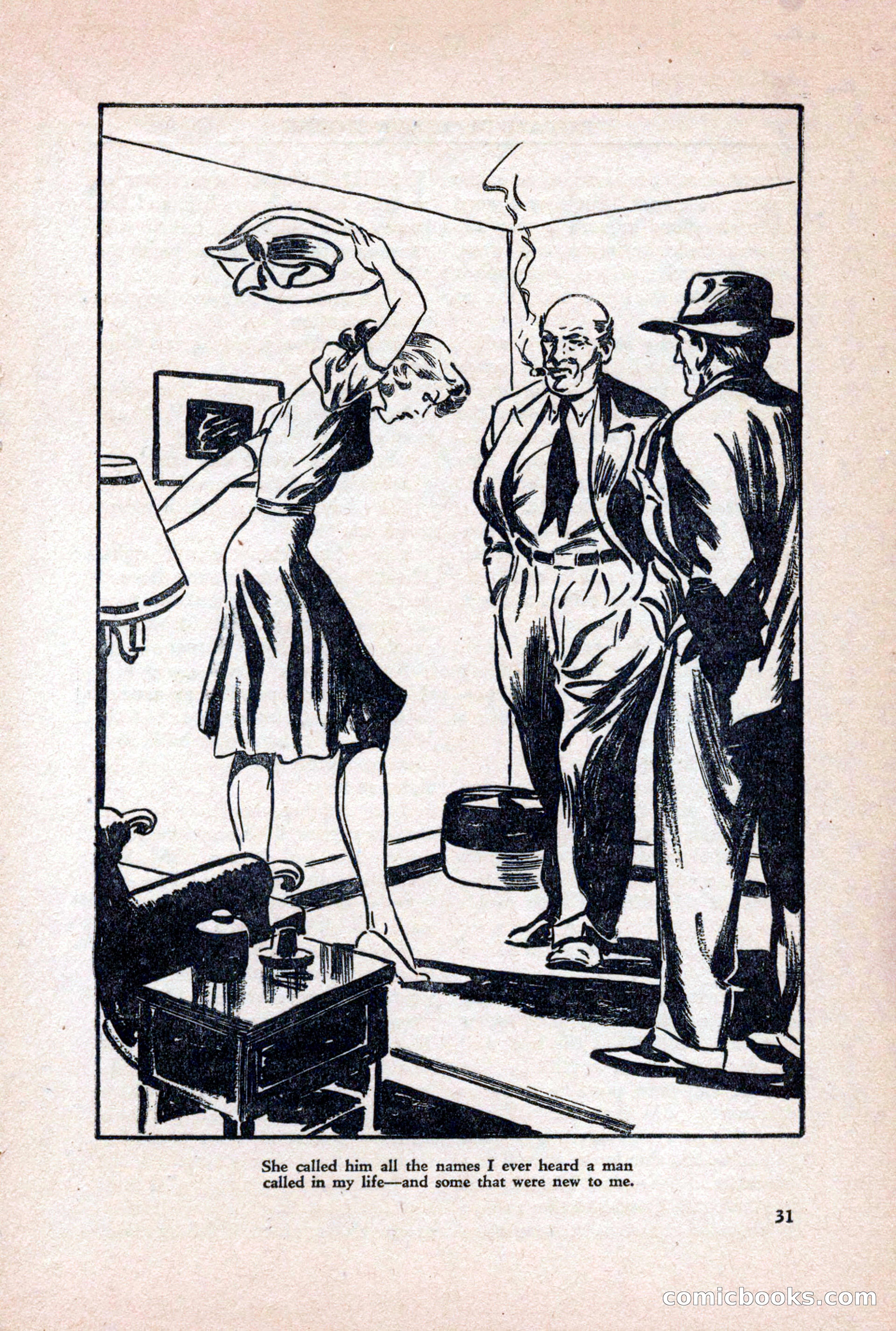 Private Detective Stories, October 1940 — page 33 of 132