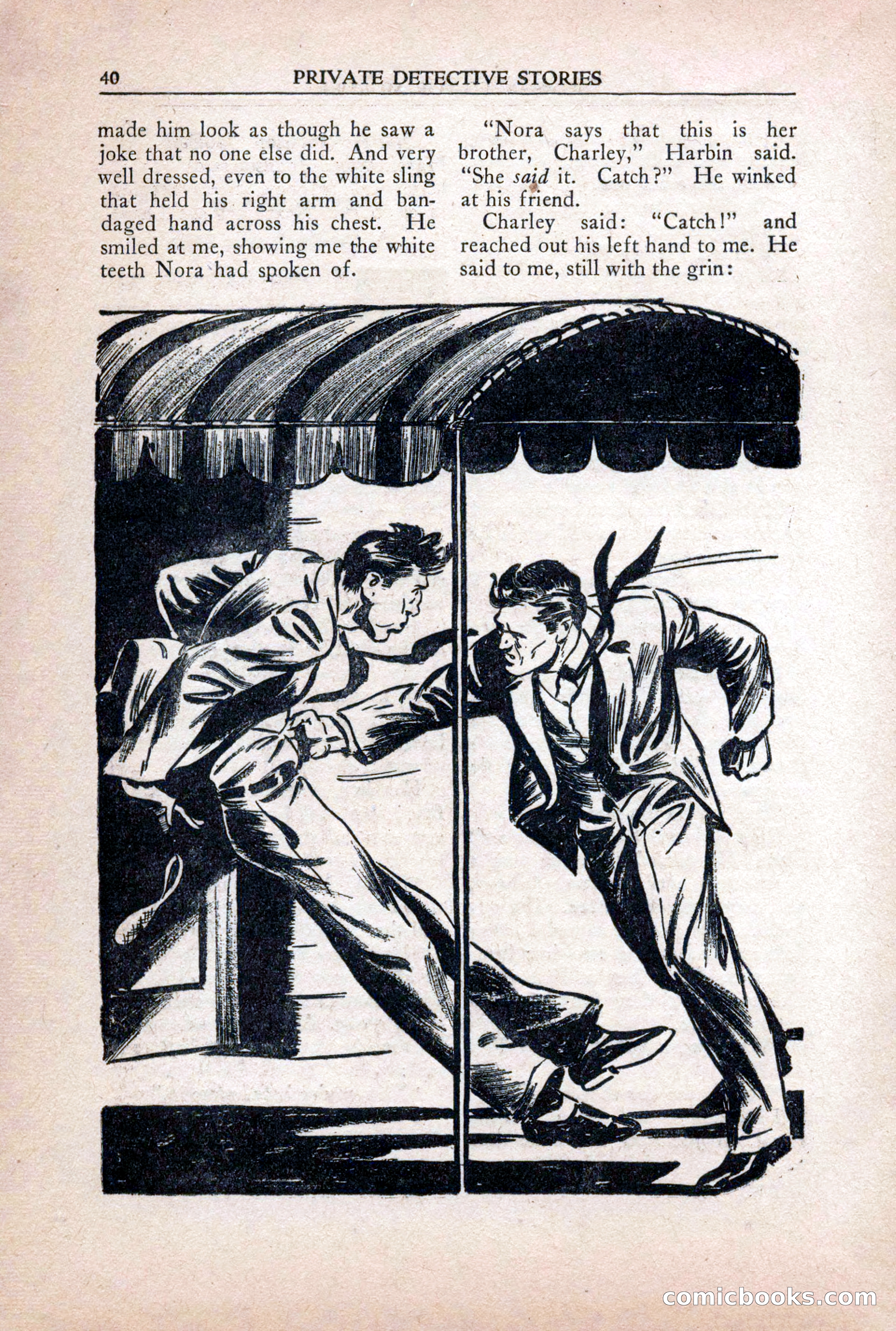 Private Detective Stories, October 1940 — page 42 of 132