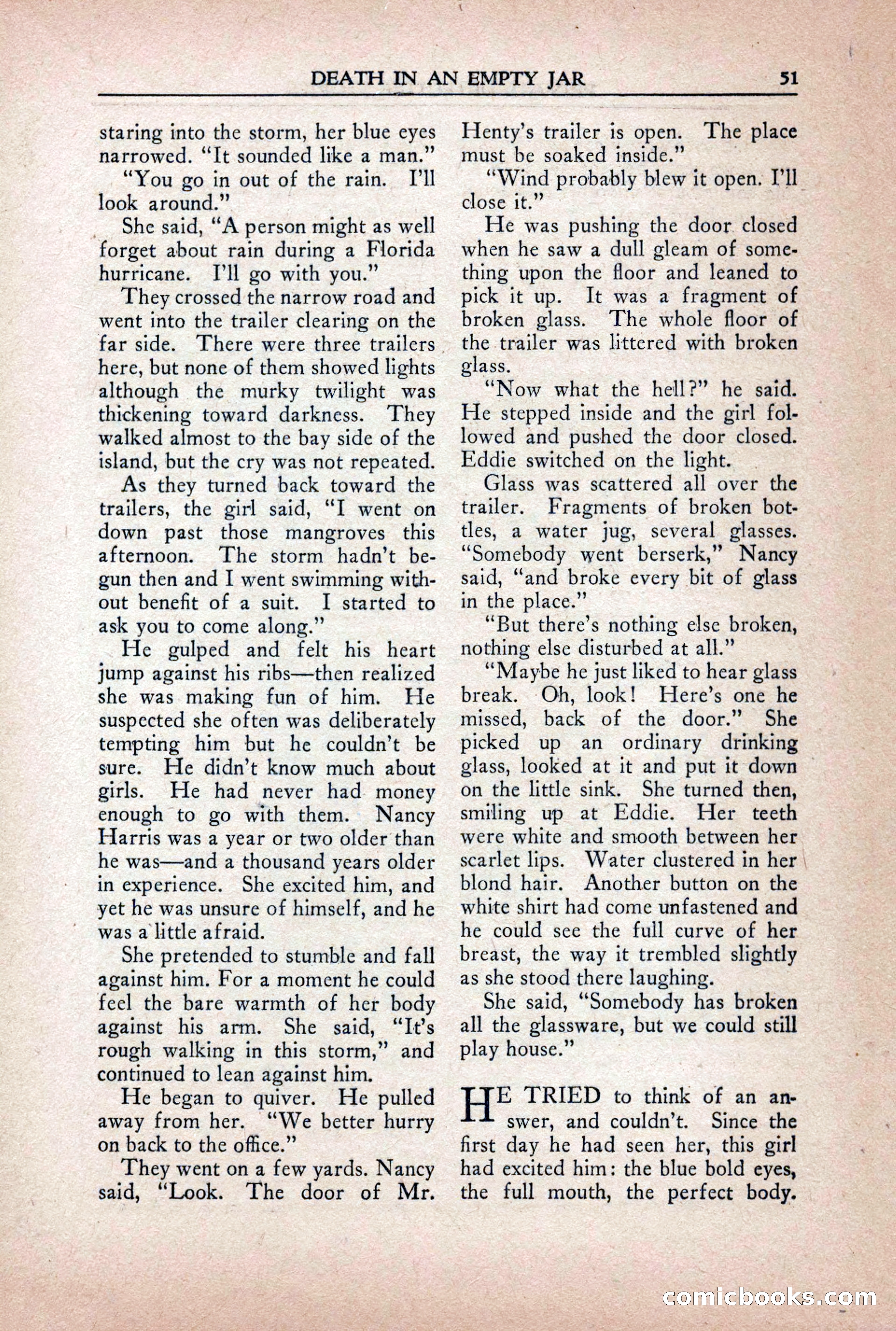 Private Detective Stories, October 1940 — page 53 of 132