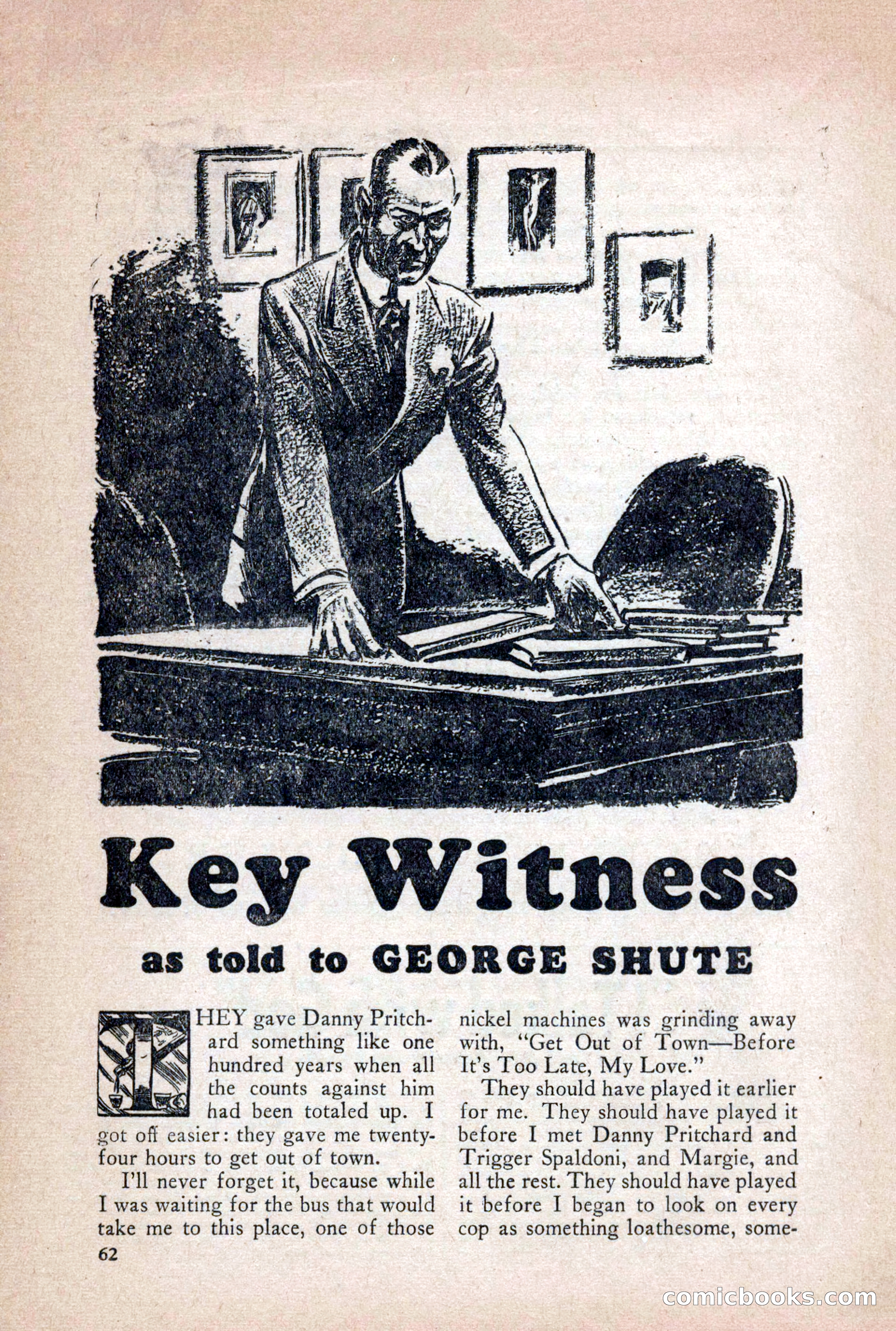 Private Detective Stories, October 1940 — page 64 of 132