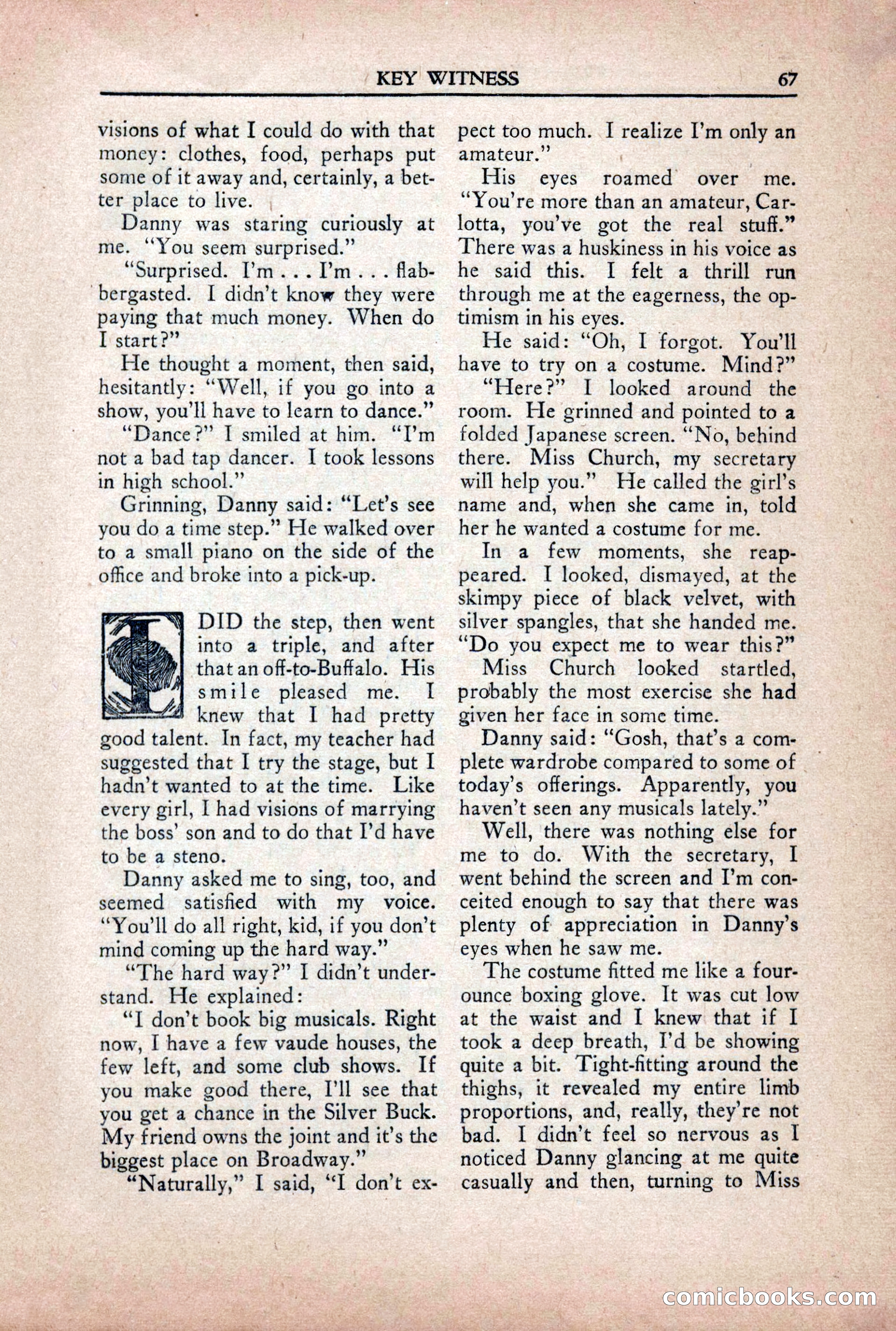 Private Detective Stories, October 1940 — page 69 of 132