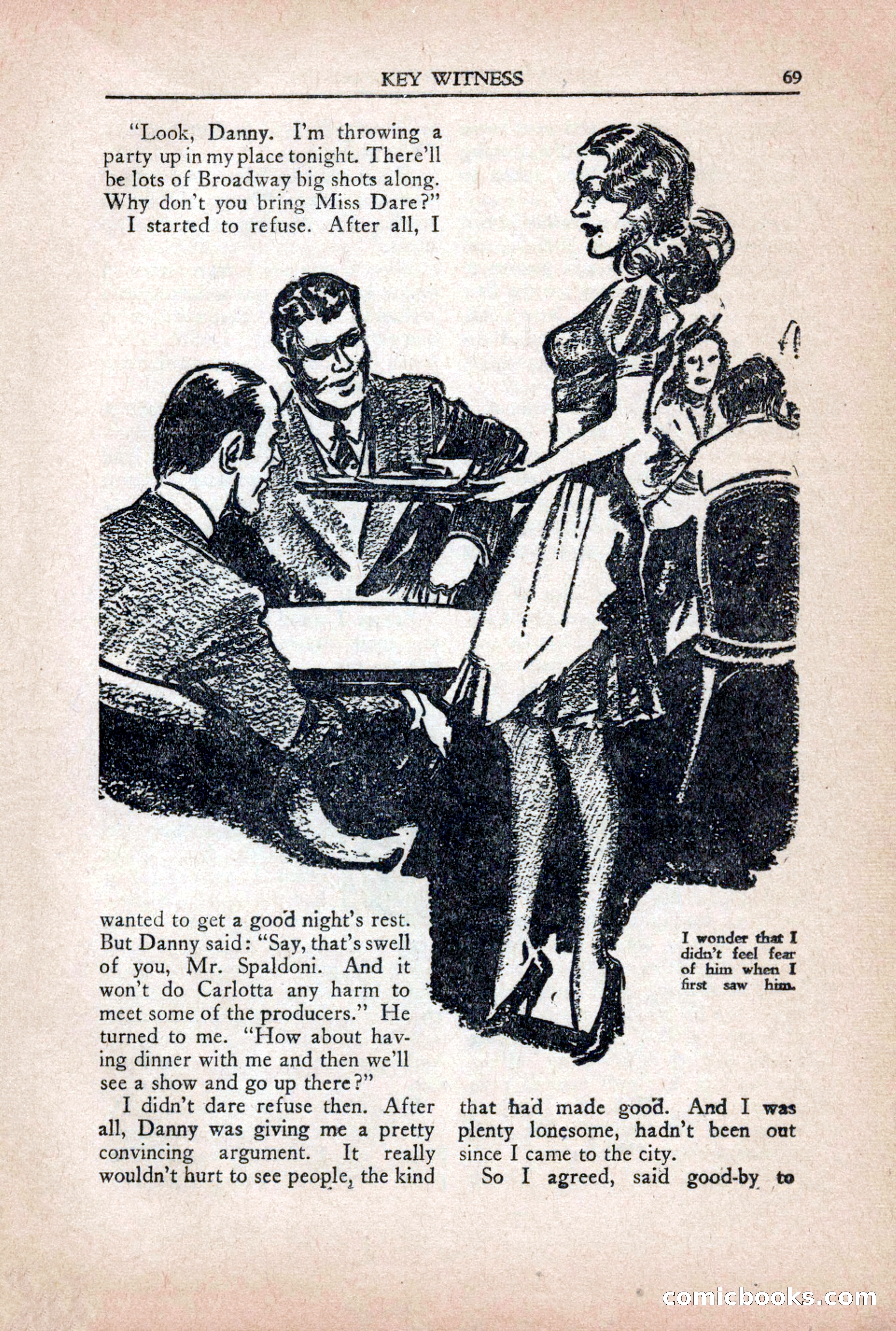 Private Detective Stories, October 1940 — page 71 of 132