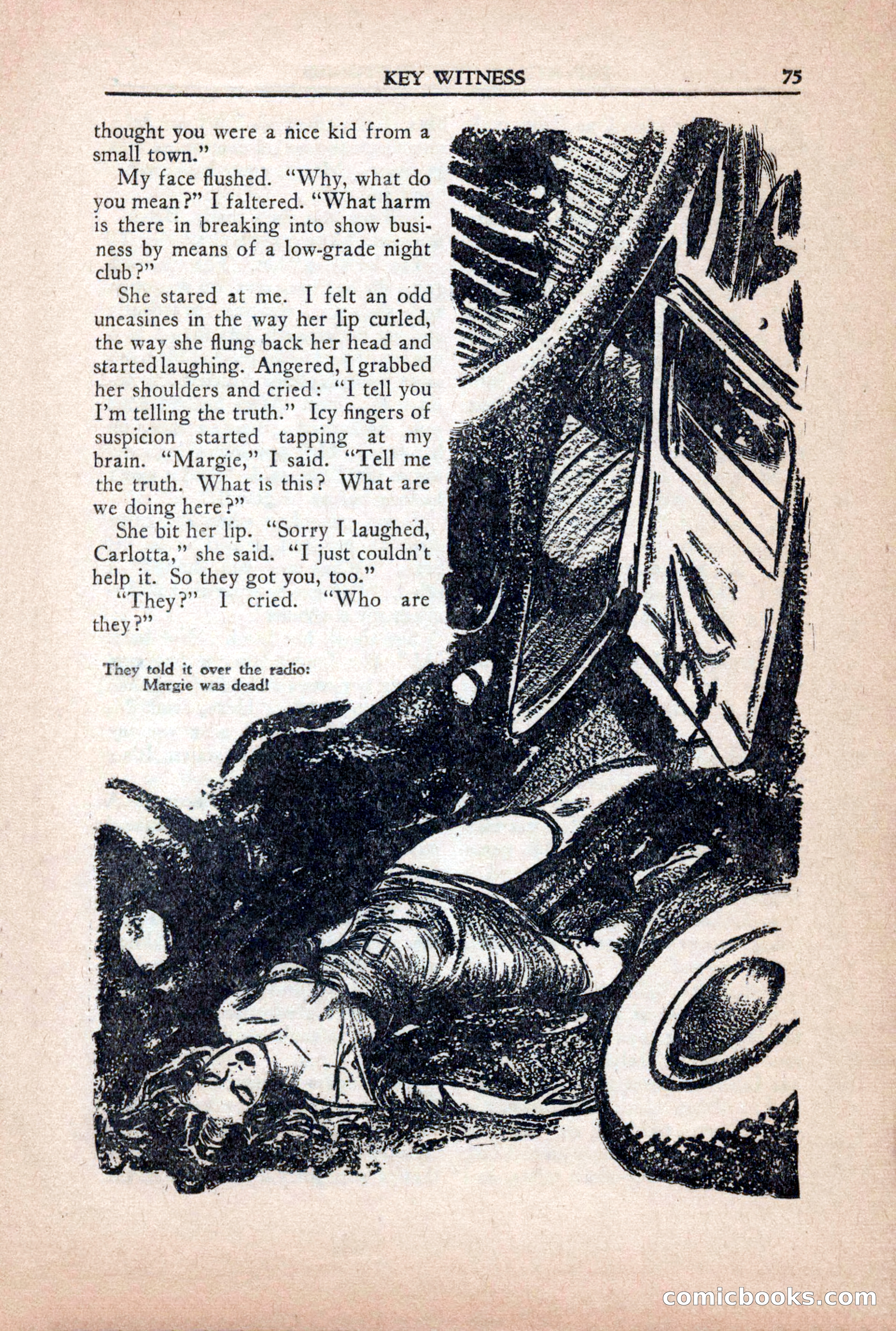 Private Detective Stories, October 1940 — page 77 of 132
