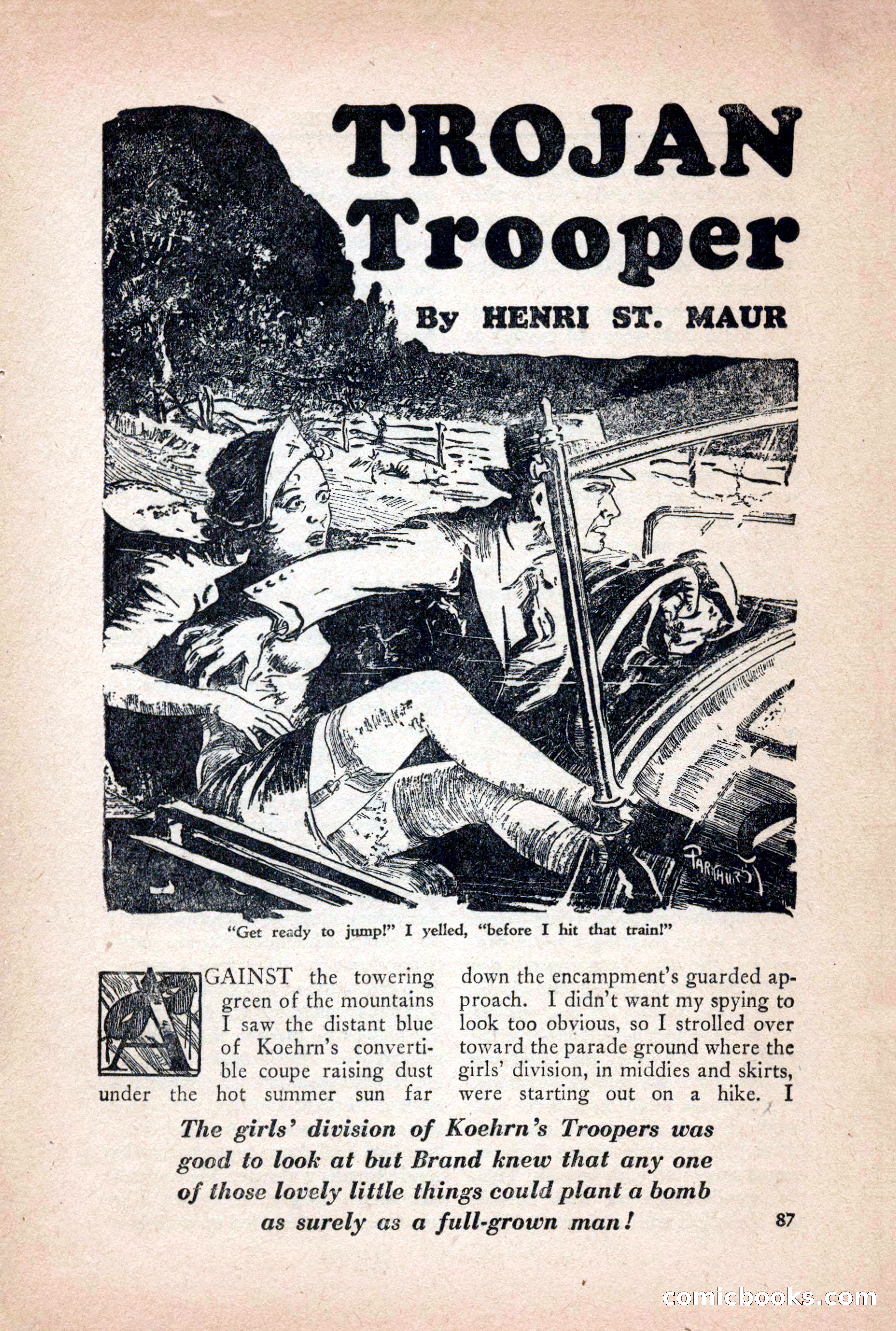 Private Detective Stories, October 1940 — page 89 of 132