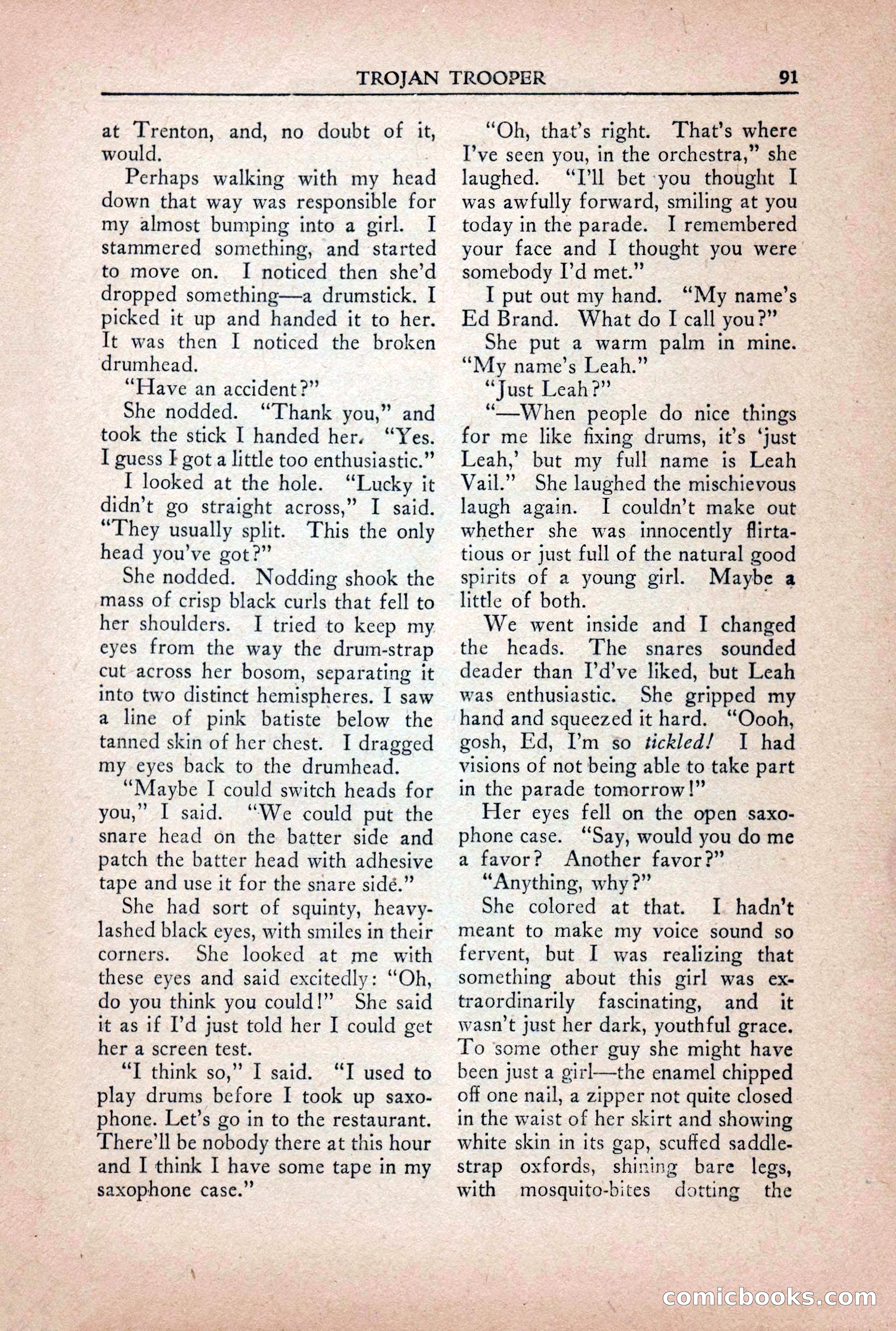 Private Detective Stories, October 1940 — page 93 of 132