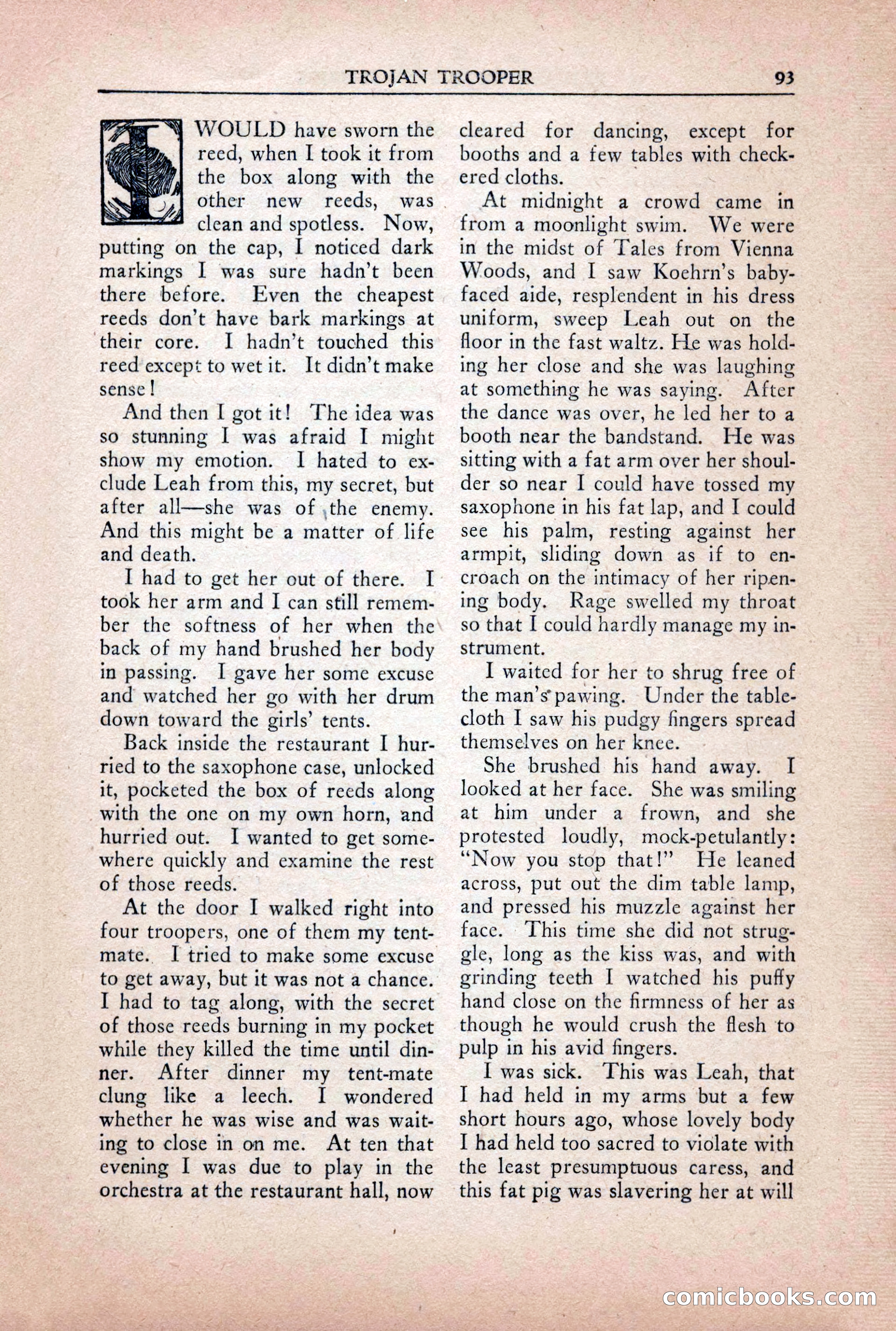 Private Detective Stories, October 1940 — page 95 of 132