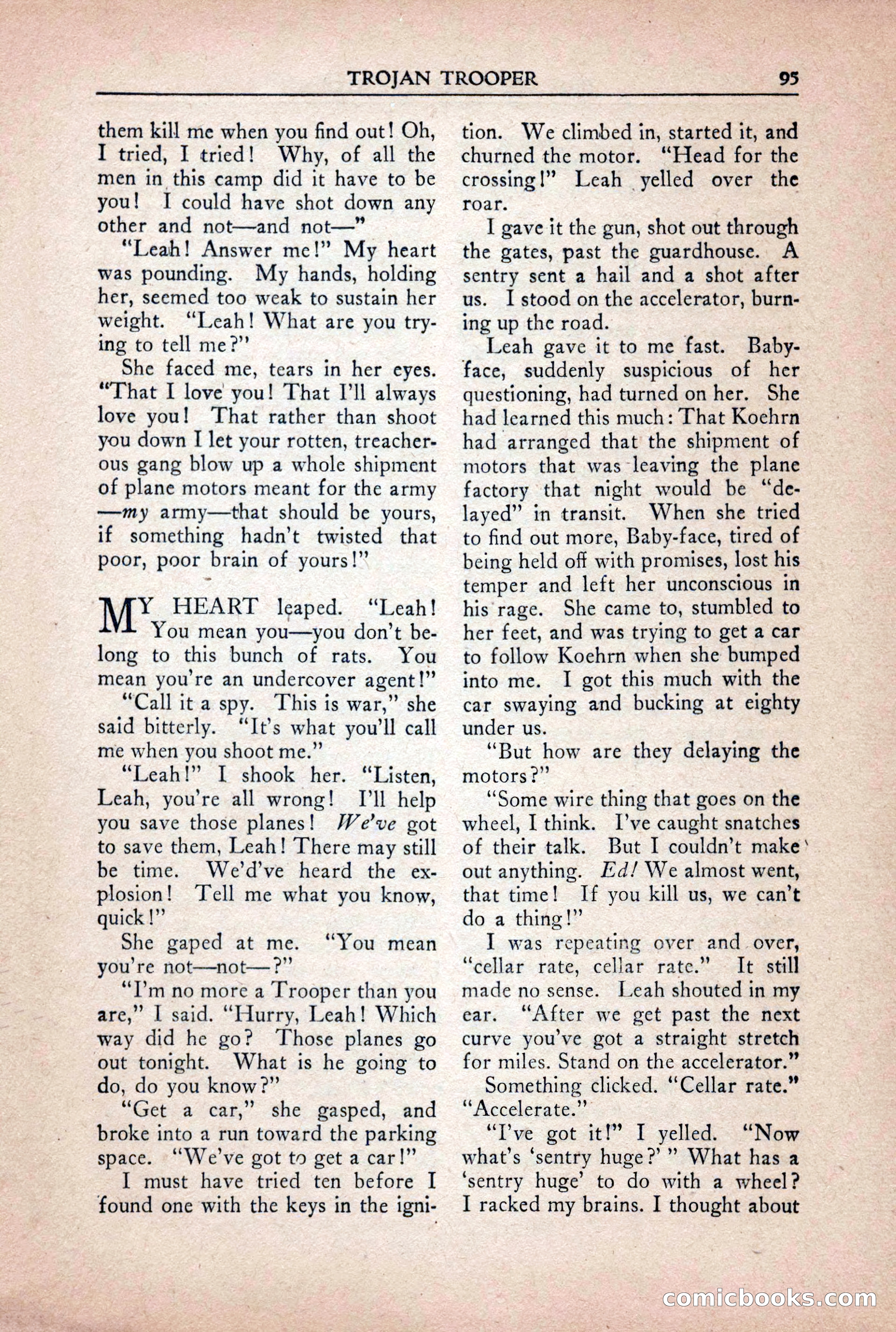 Private Detective Stories, October 1940 — page 97 of 132