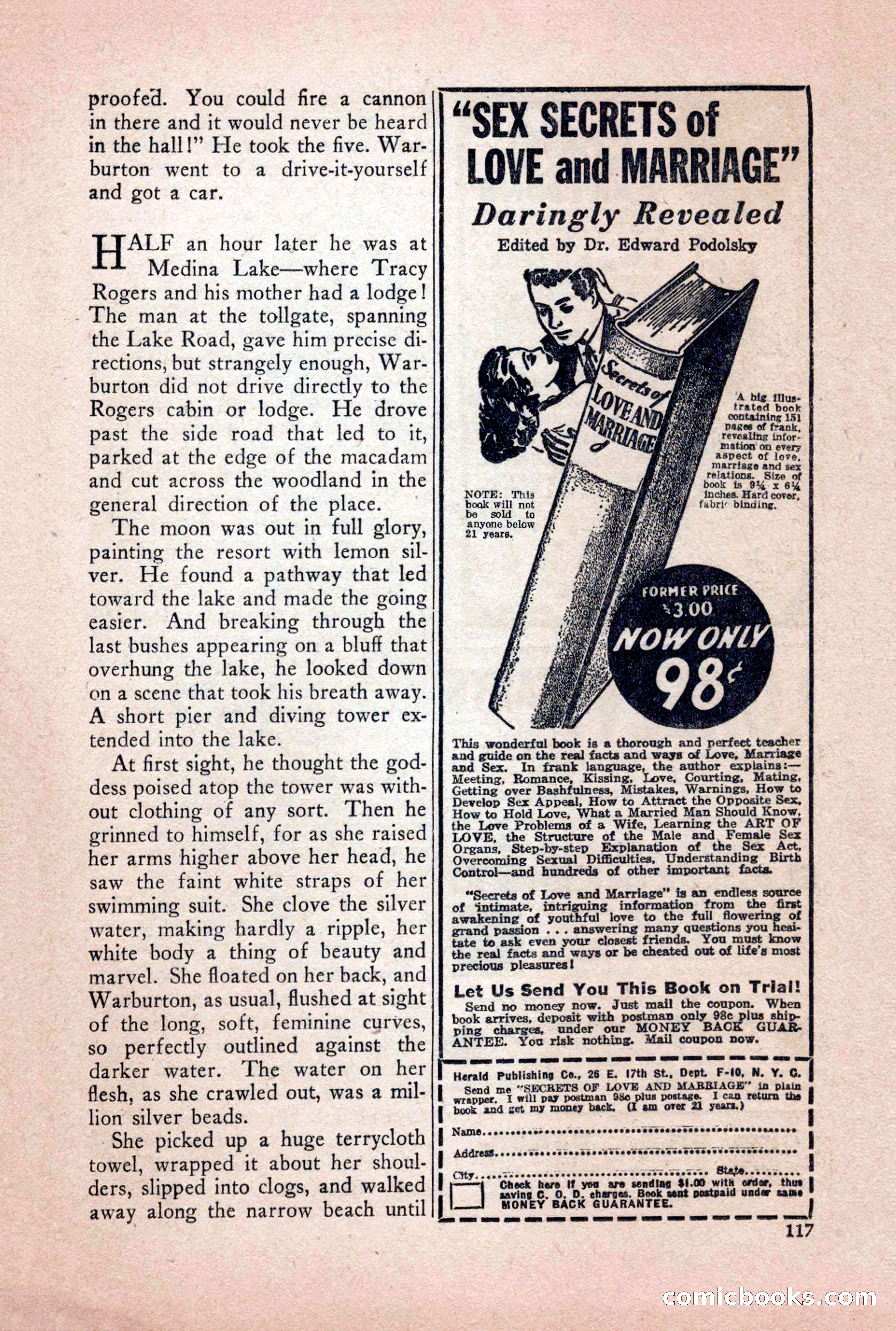 Private Detective Stories, October 1940 — page 119 of 132