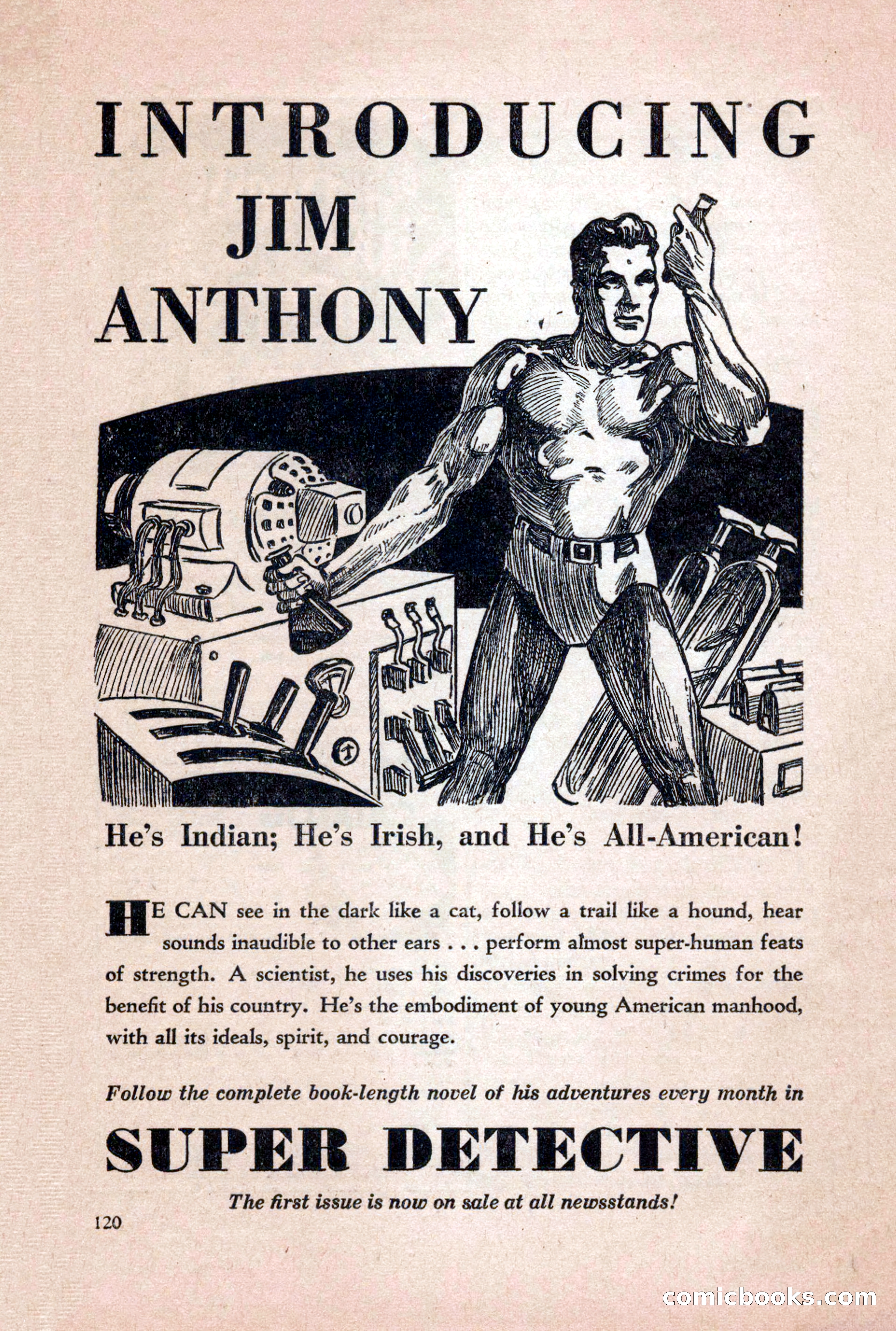 Private Detective Stories, October 1940 — page 122 of 132