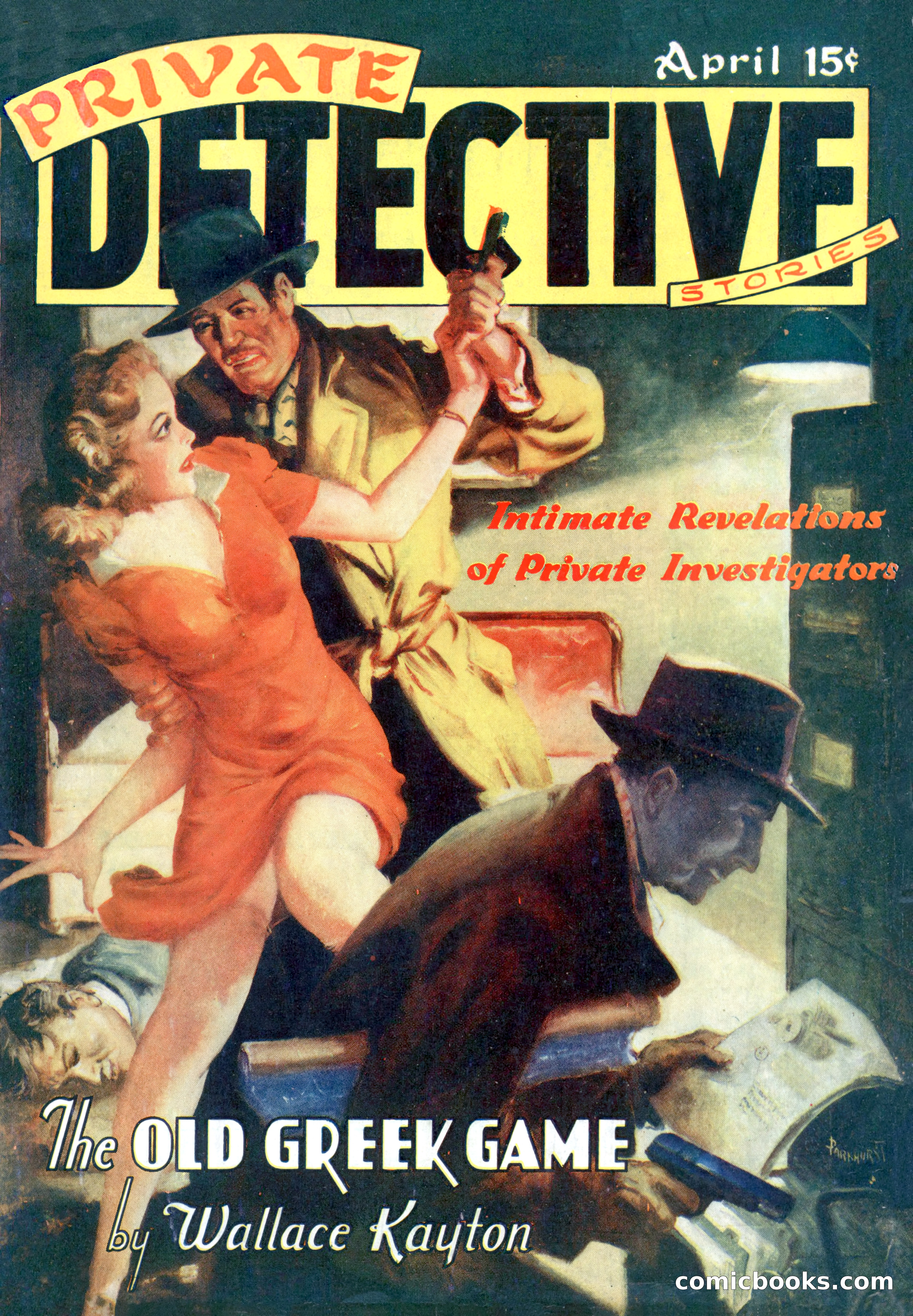 Private Detective Stories, April 1941 — page 1 of 132