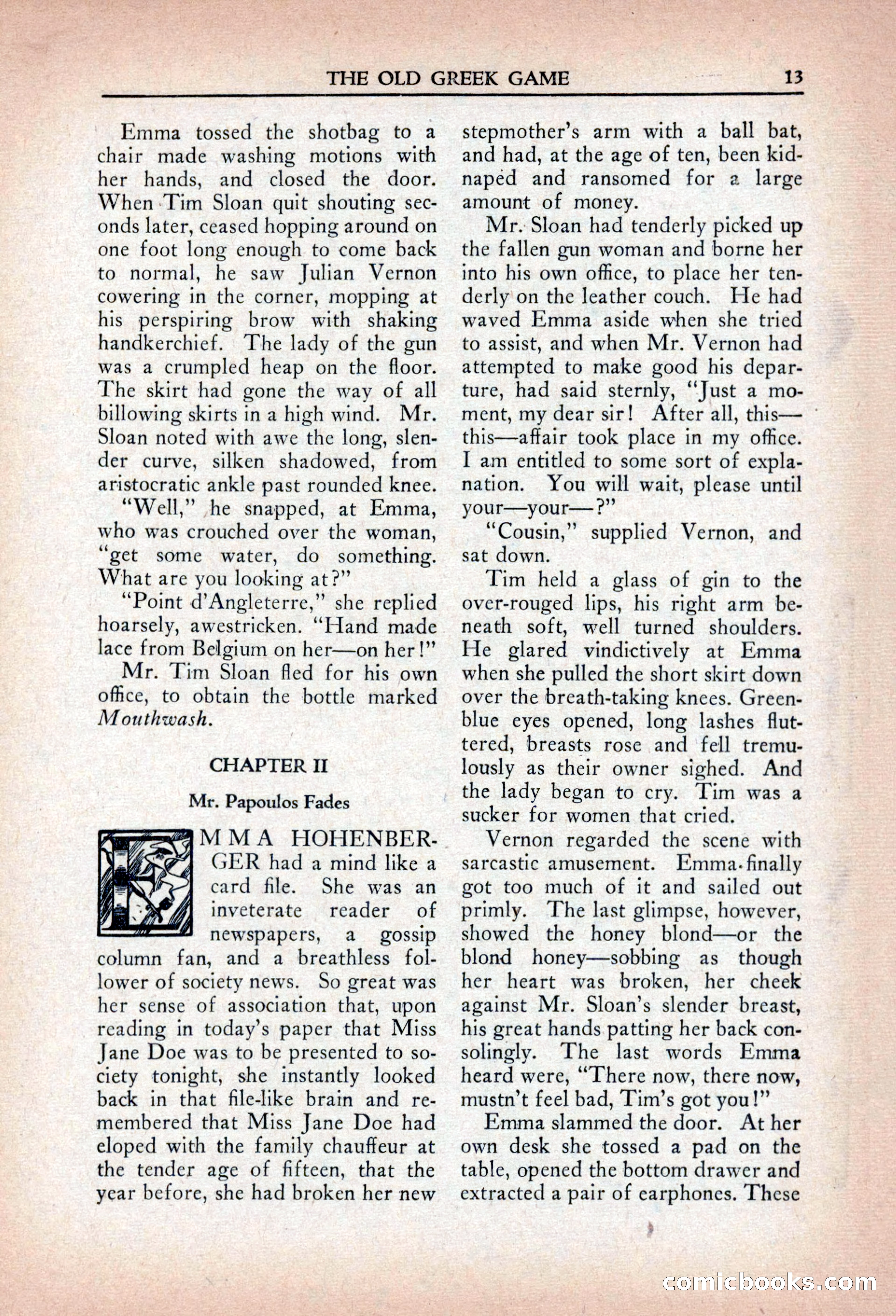 Private Detective Stories, April 1941 — page 15 of 132