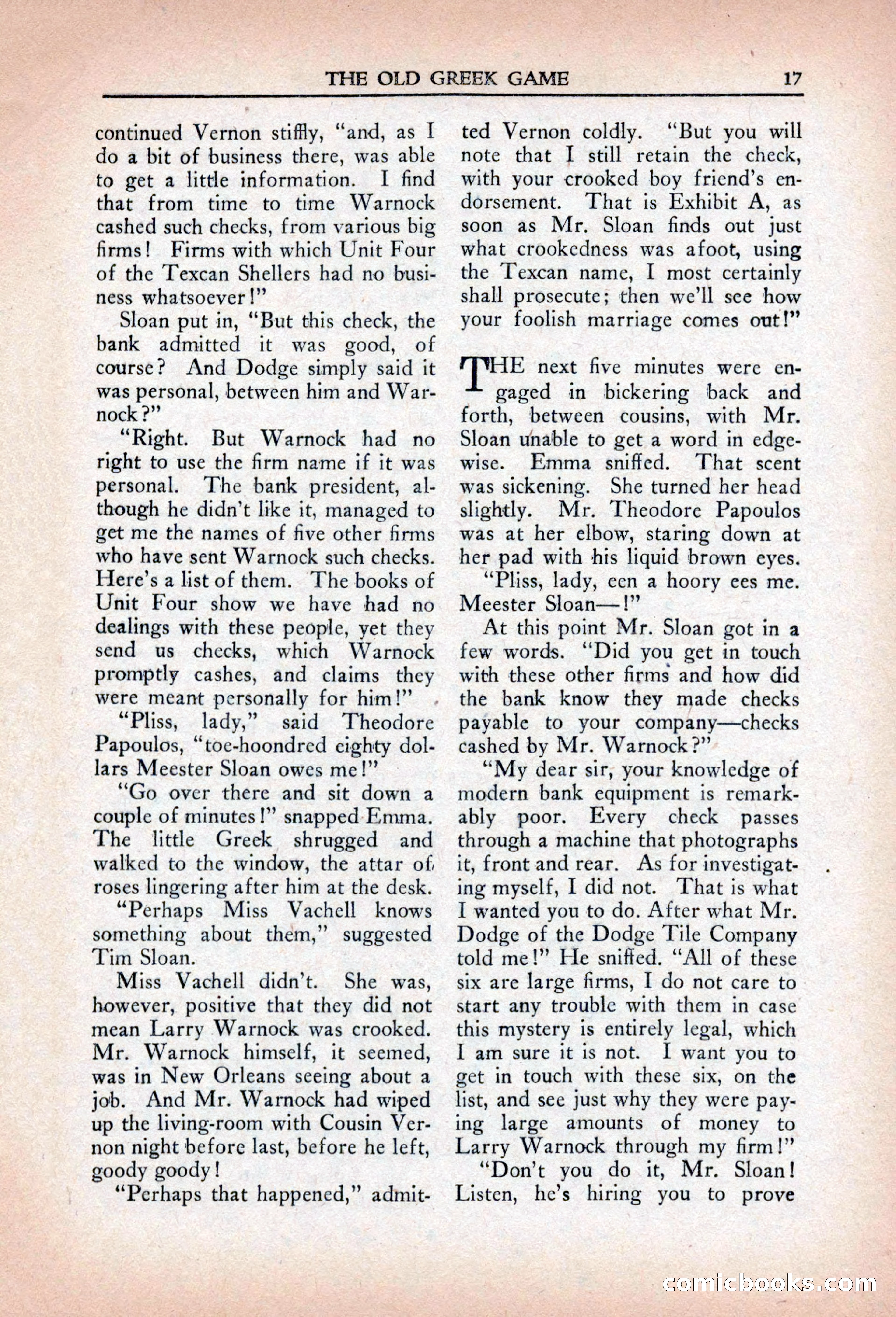 Private Detective Stories, April 1941 — page 19 of 132