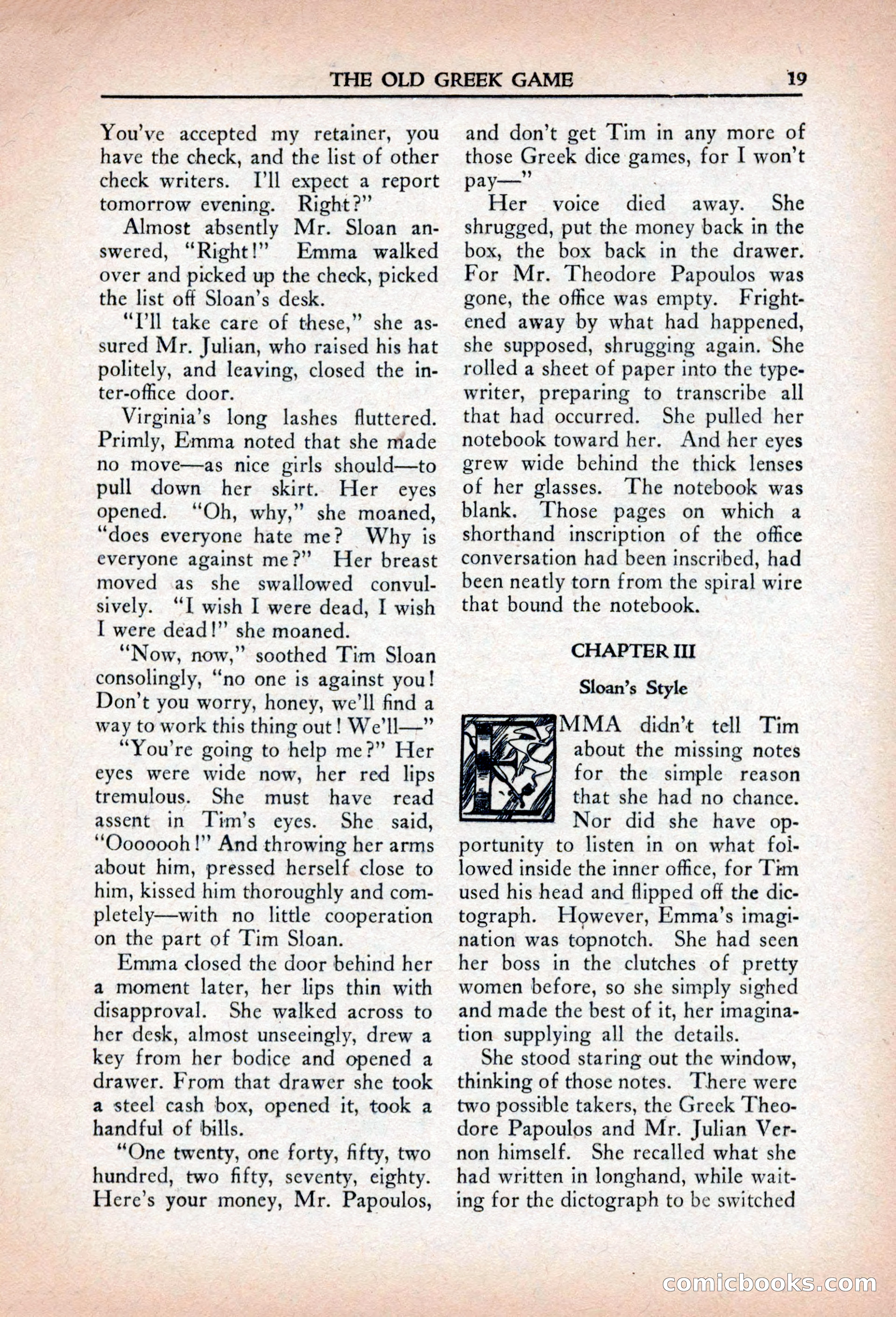 Private Detective Stories, April 1941 — page 21 of 132