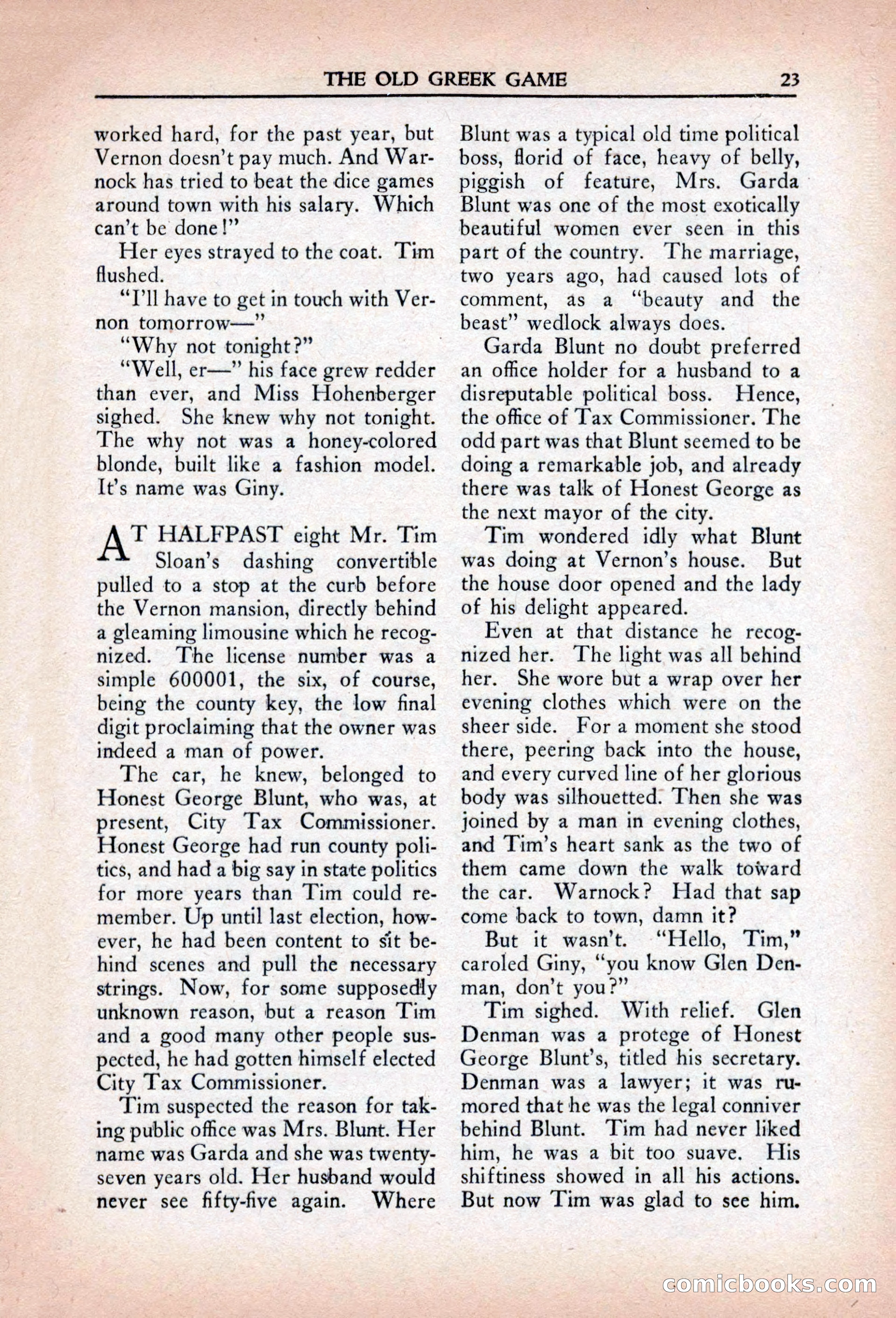 Private Detective Stories, April 1941 — page 25 of 132