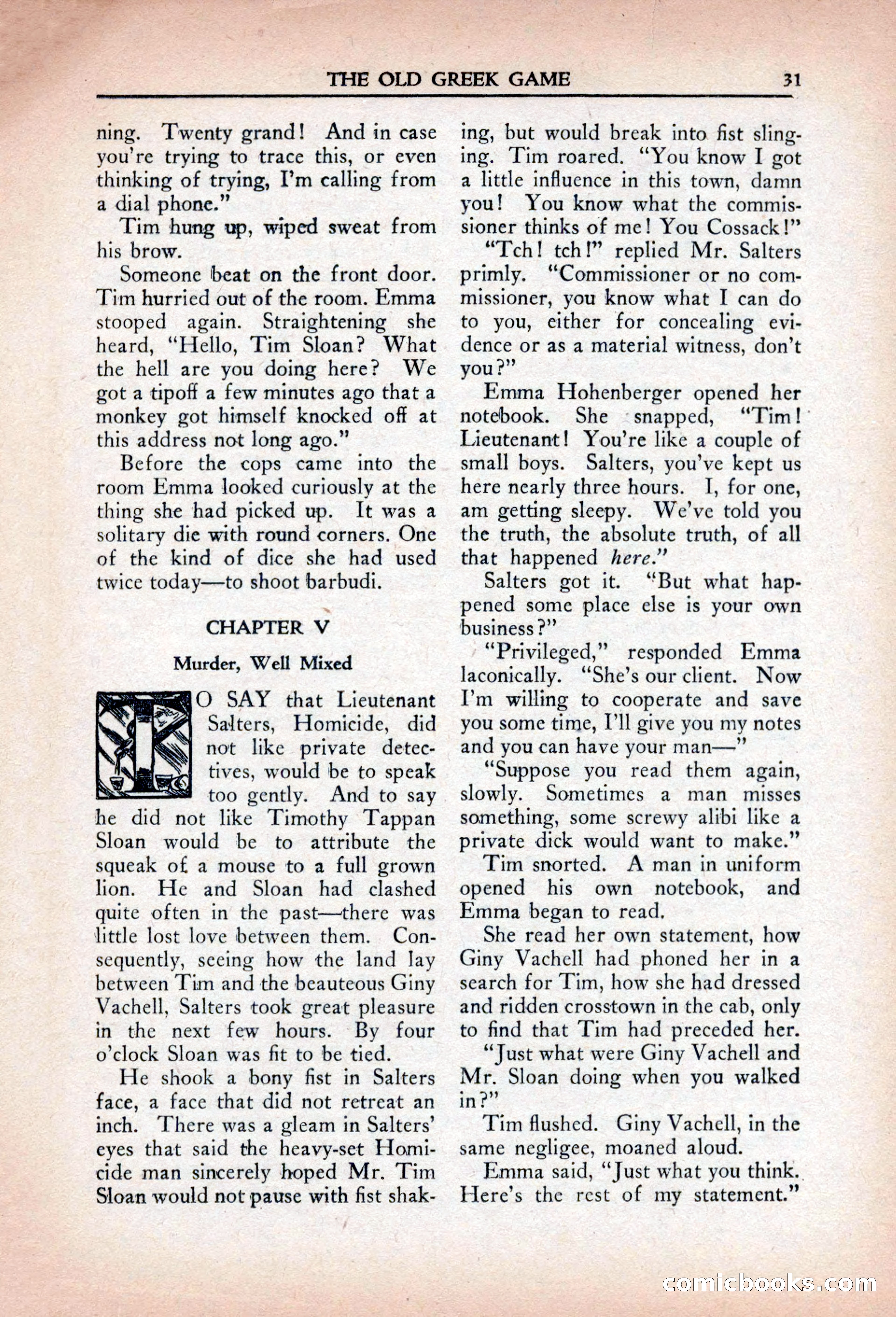 Private Detective Stories, April 1941 — page 33 of 132