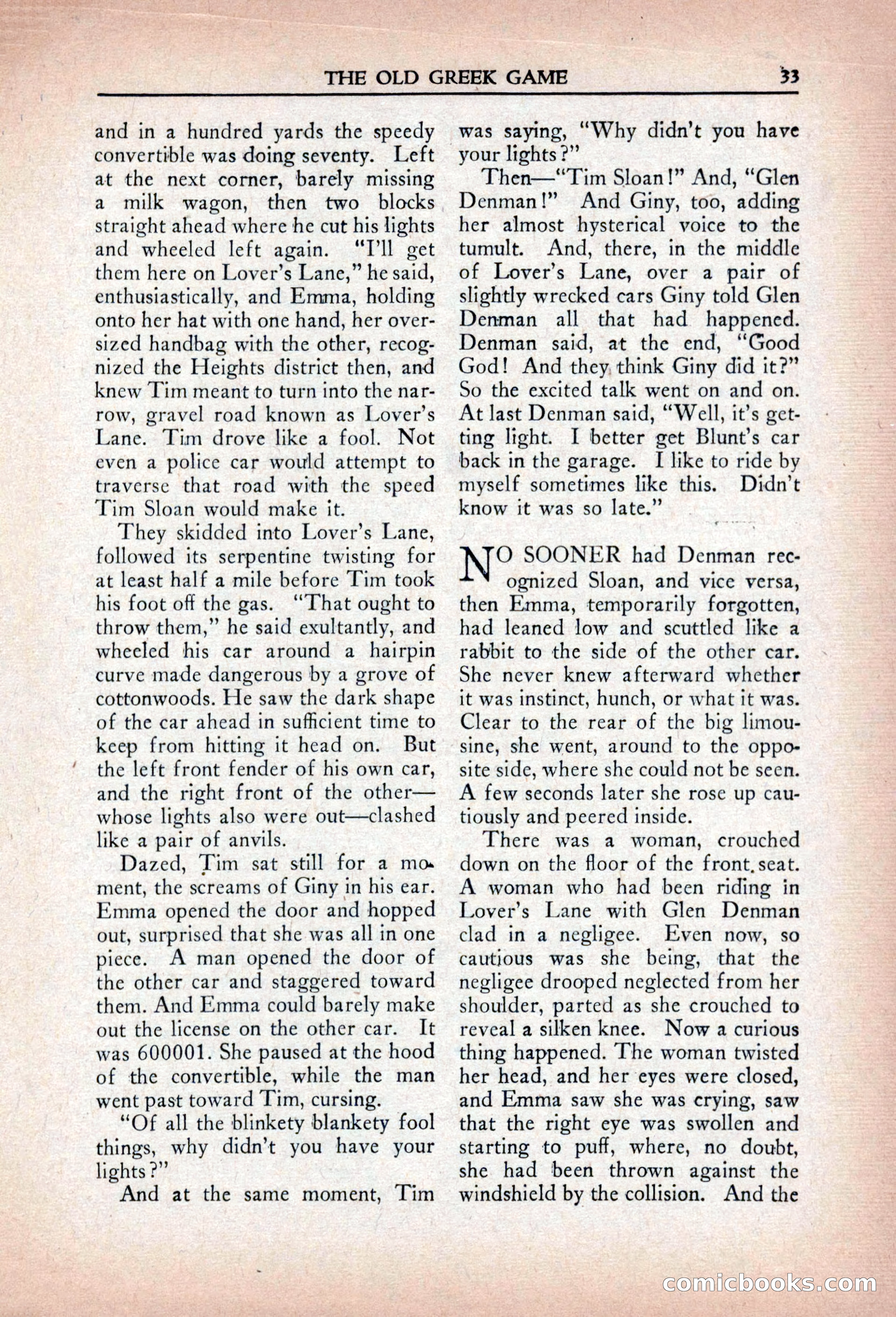 Private Detective Stories, April 1941 — page 35 of 132