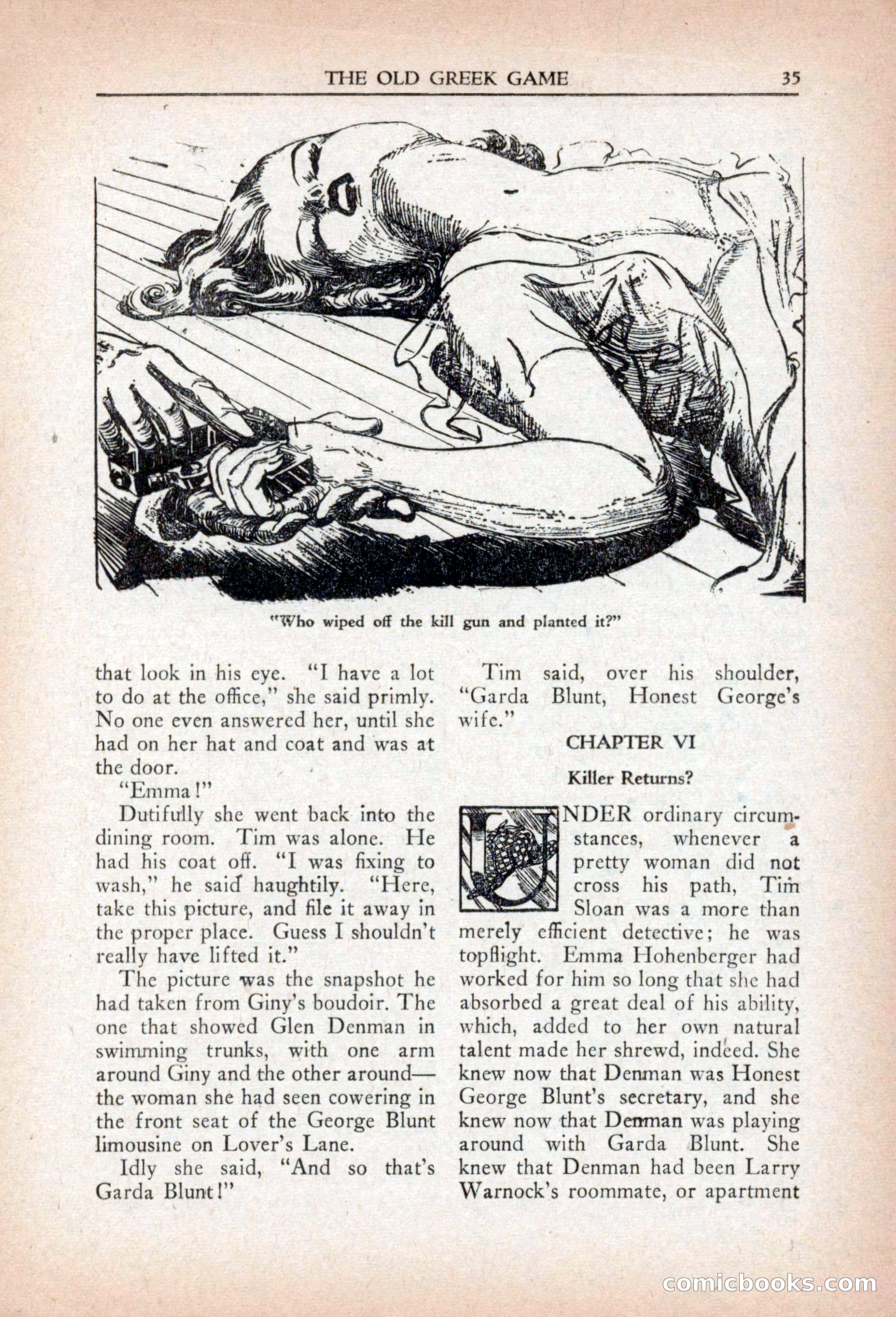 Private Detective Stories, April 1941 — page 37 of 132